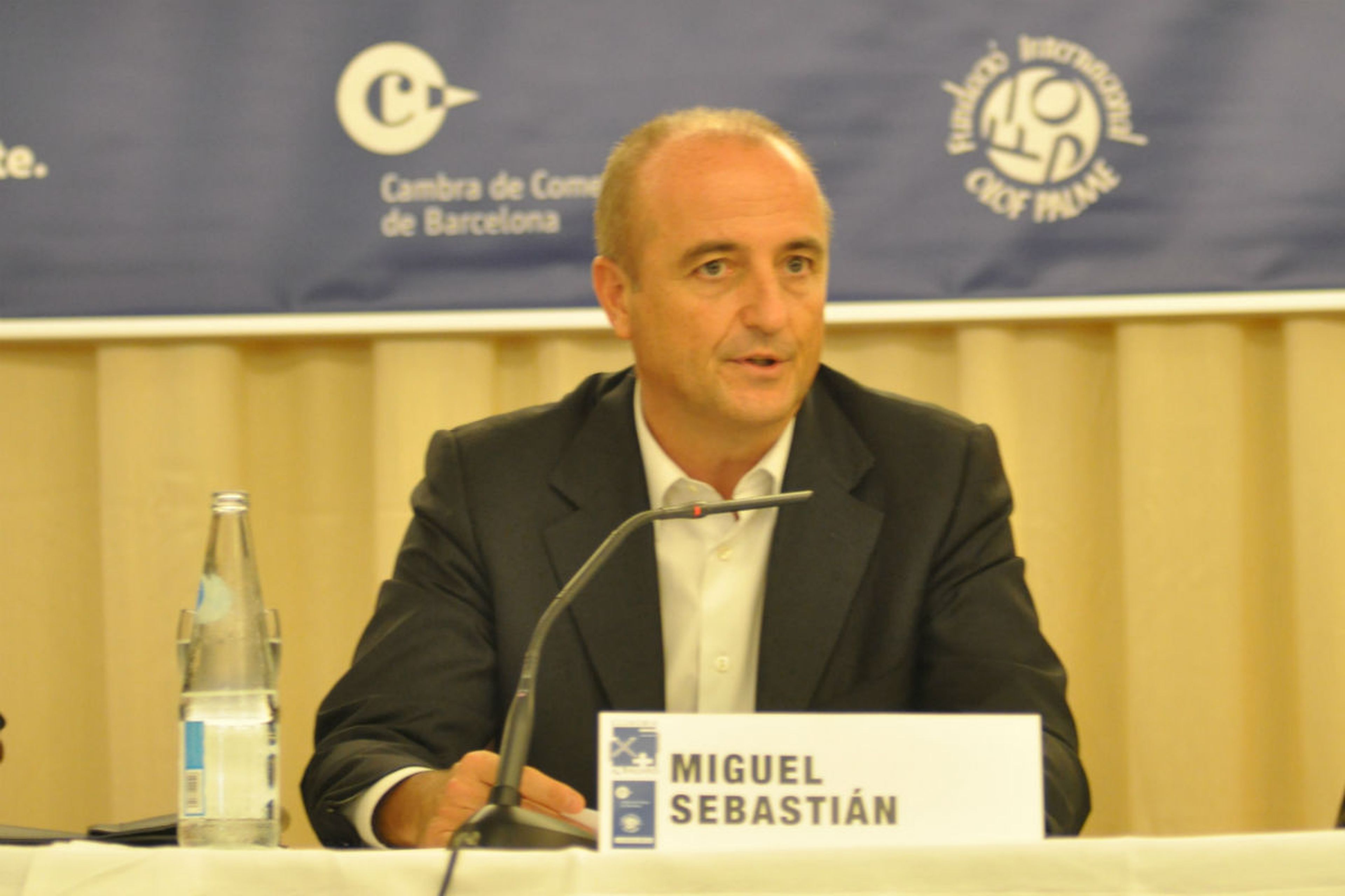 El exministro Miguel Sebastián