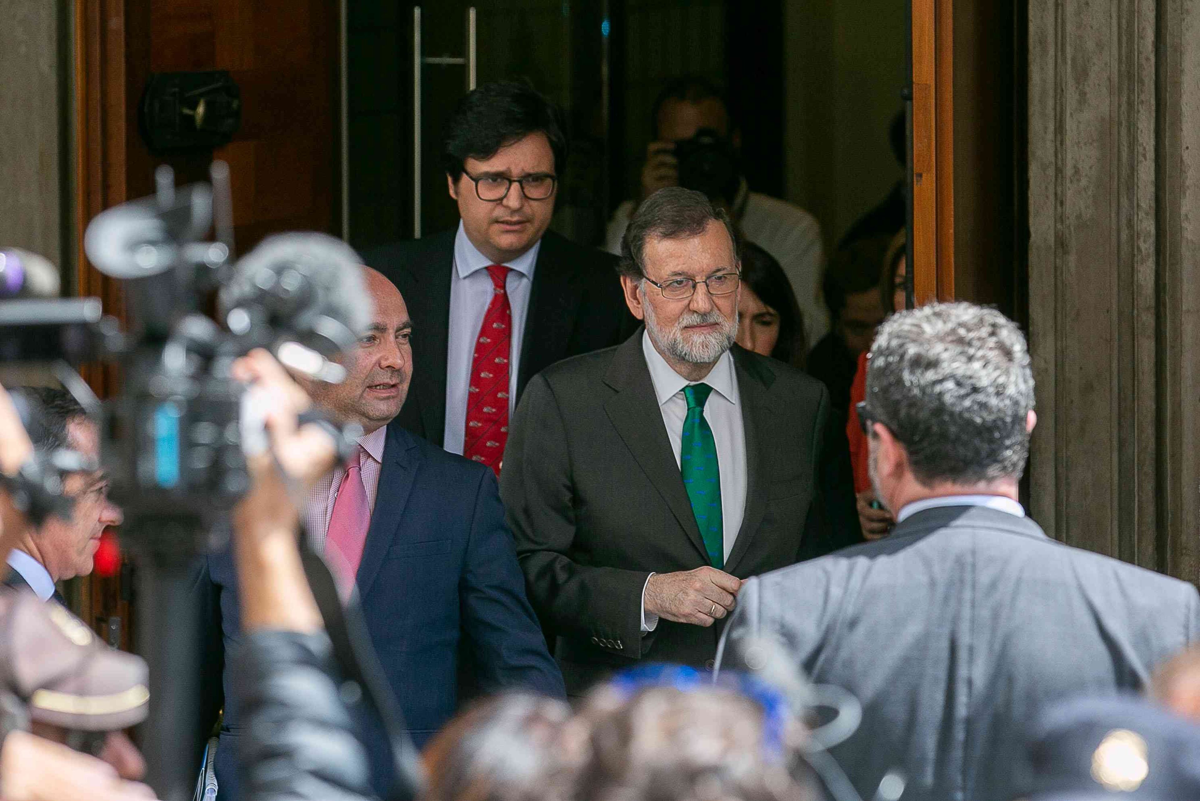 Mariano Rajoy tras la moción de censura