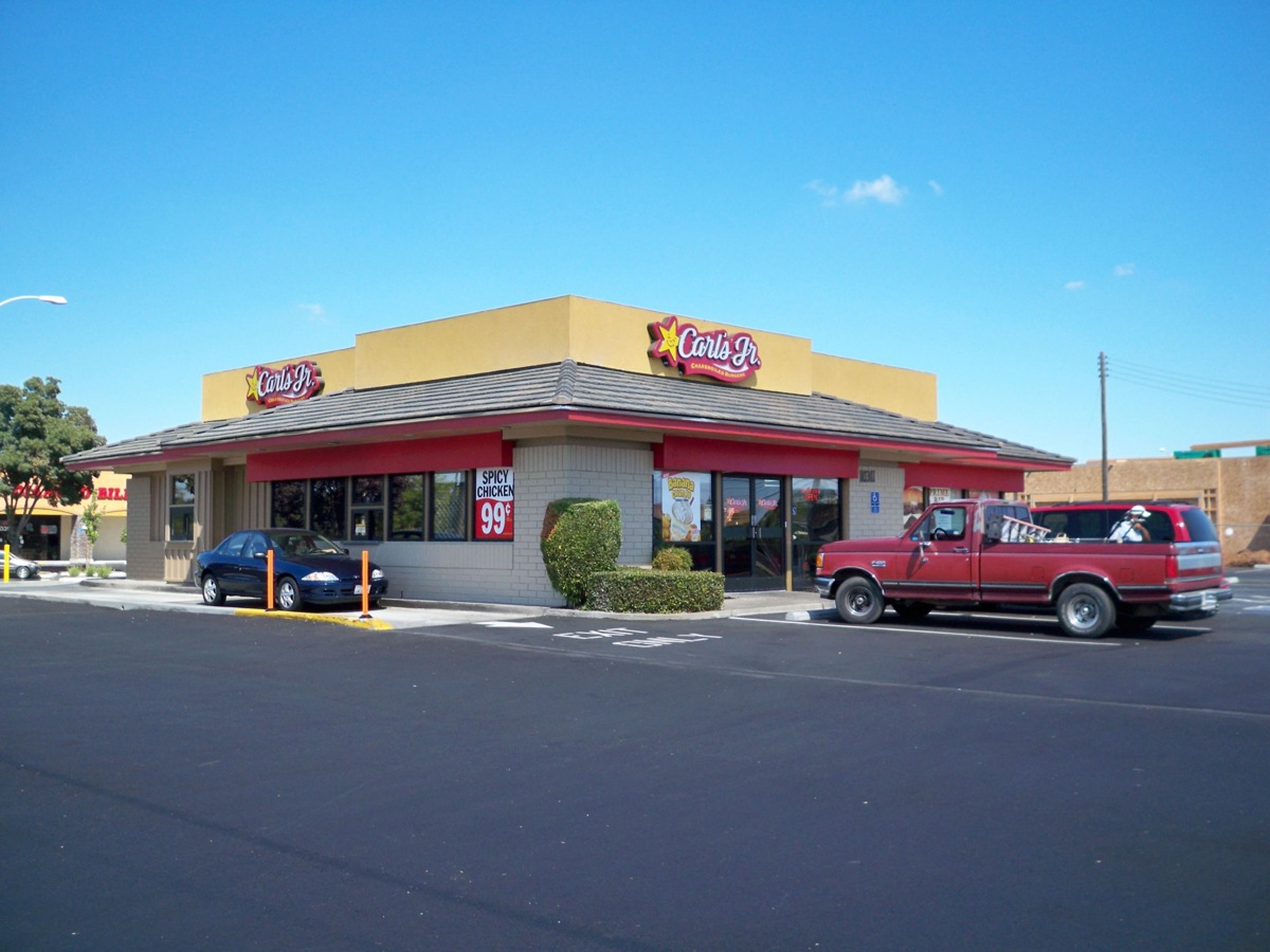 El restaurante de comida rápida Carl's Jr.