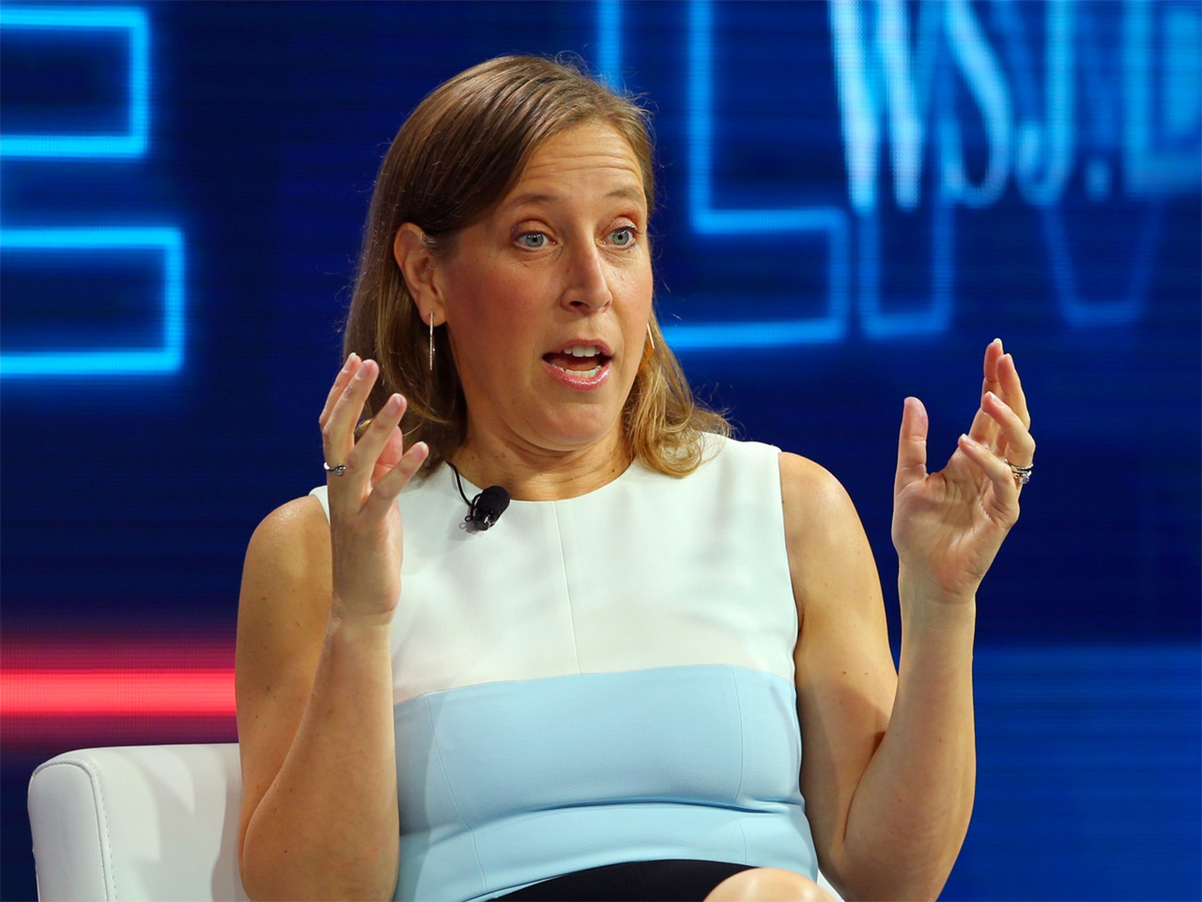 Susan Wojcicki, ex-CEO de YouTube.