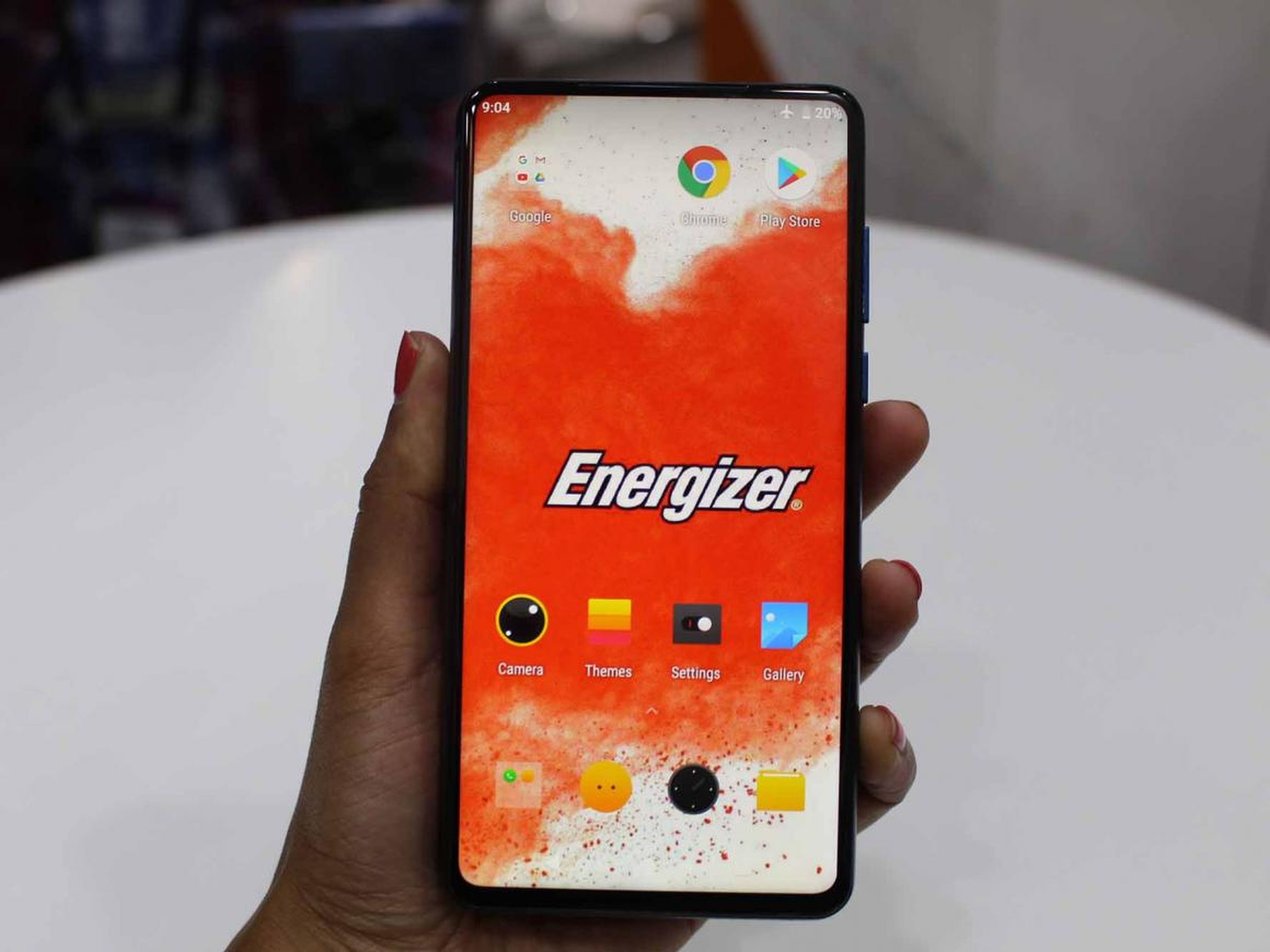 Energizer's phone with a 6.2-inch display seems harmless enough at first.