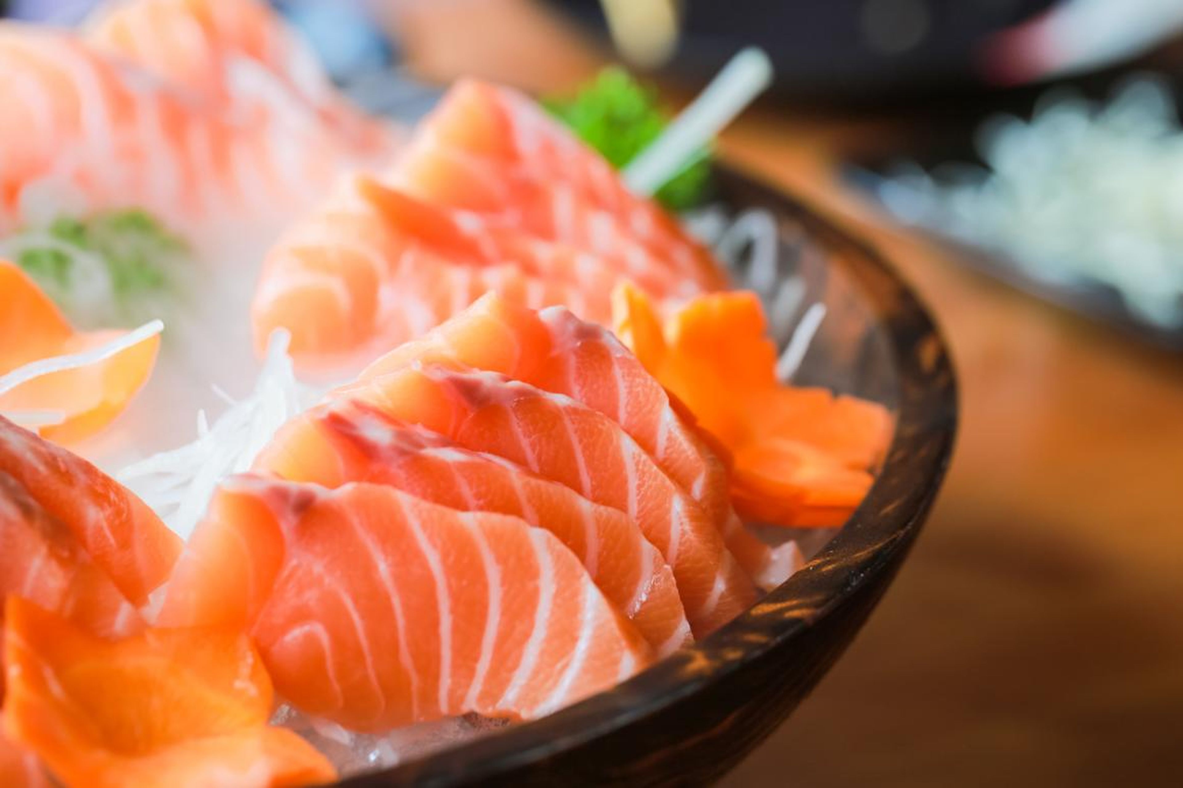 Esta persona dice que nunca pide sashimi.