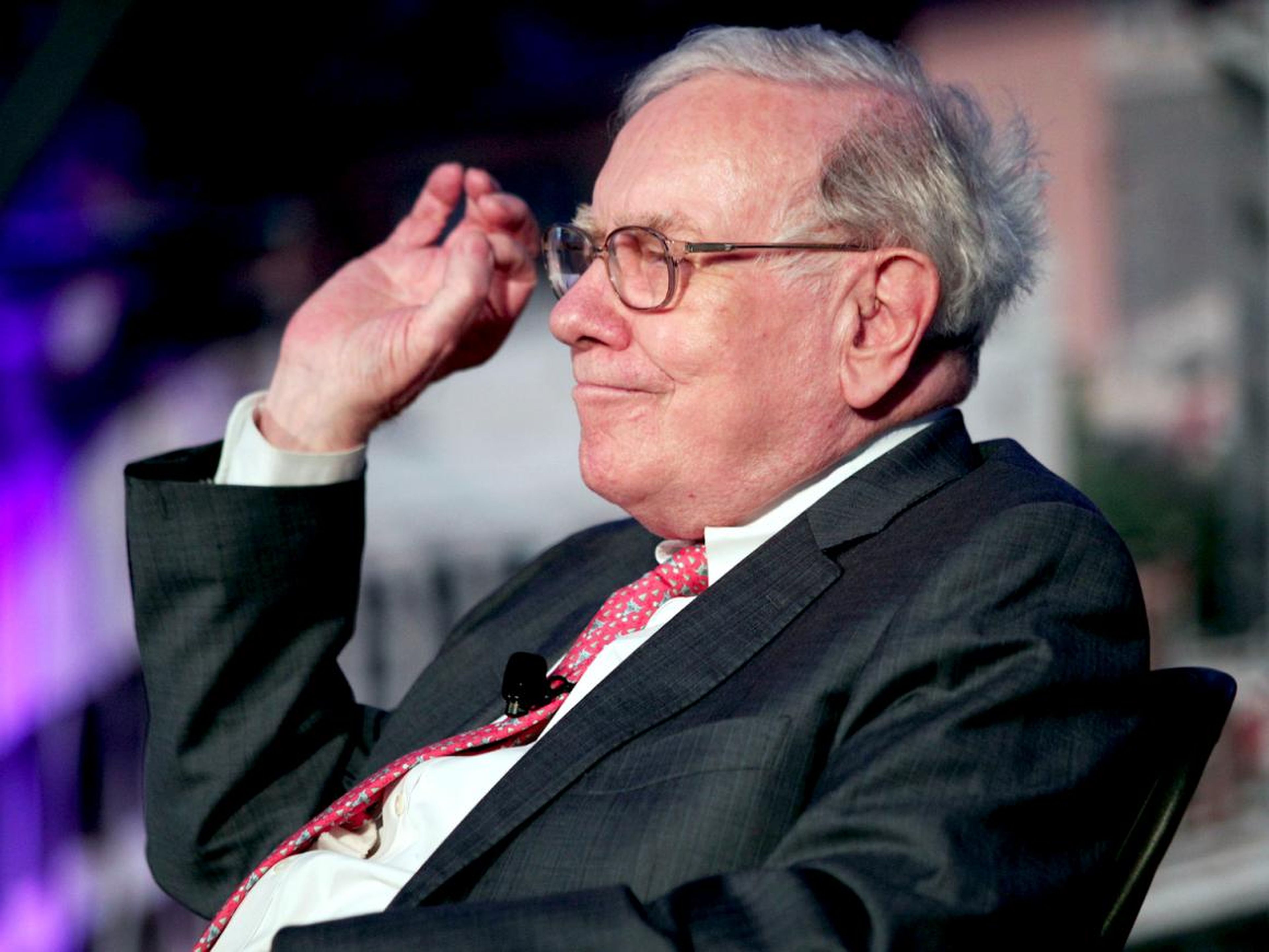Warren Buffett, one of the richest men, lives a relatively frugal life.