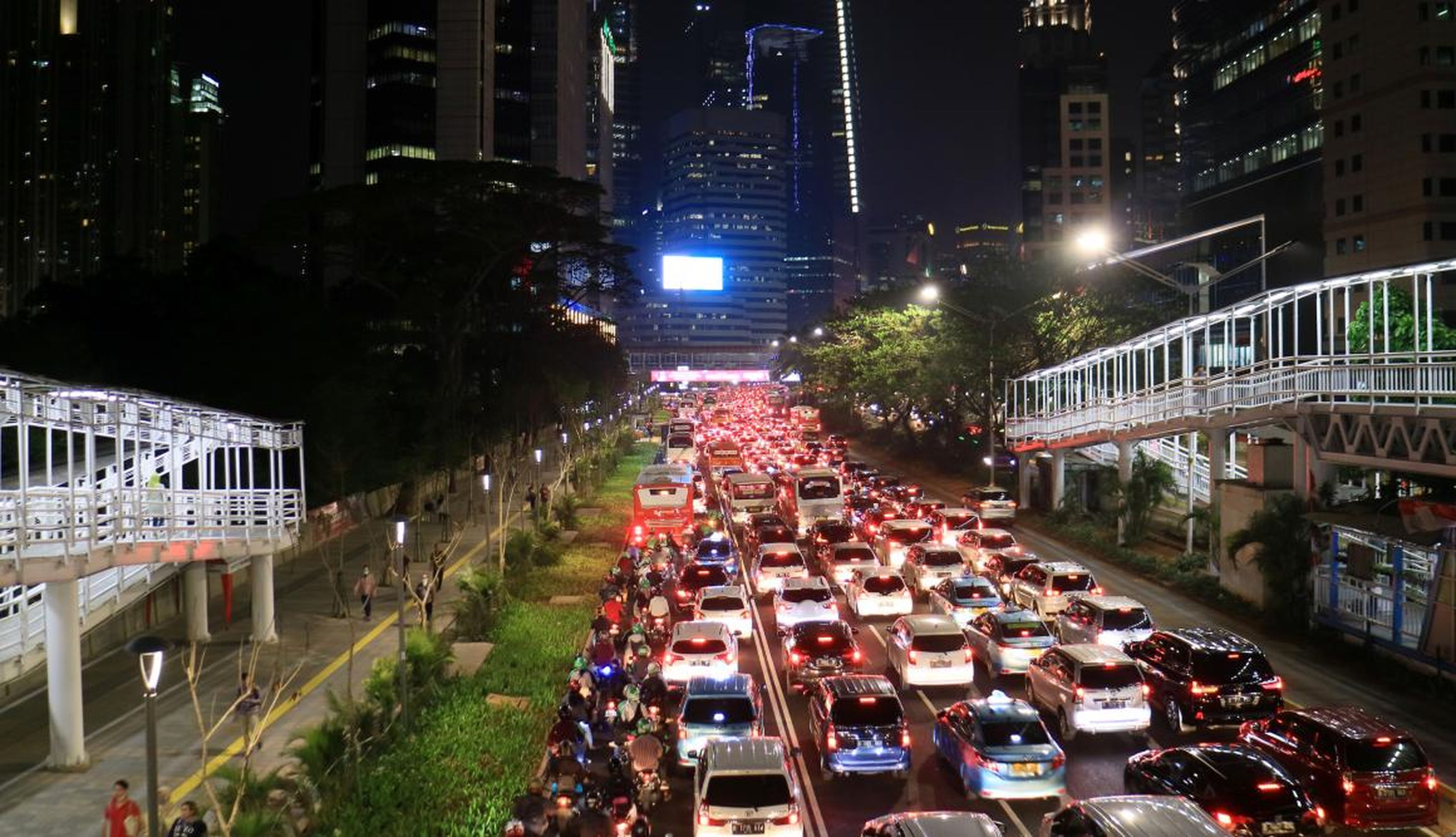 Jakarta's streets are some of the most congested in the world.