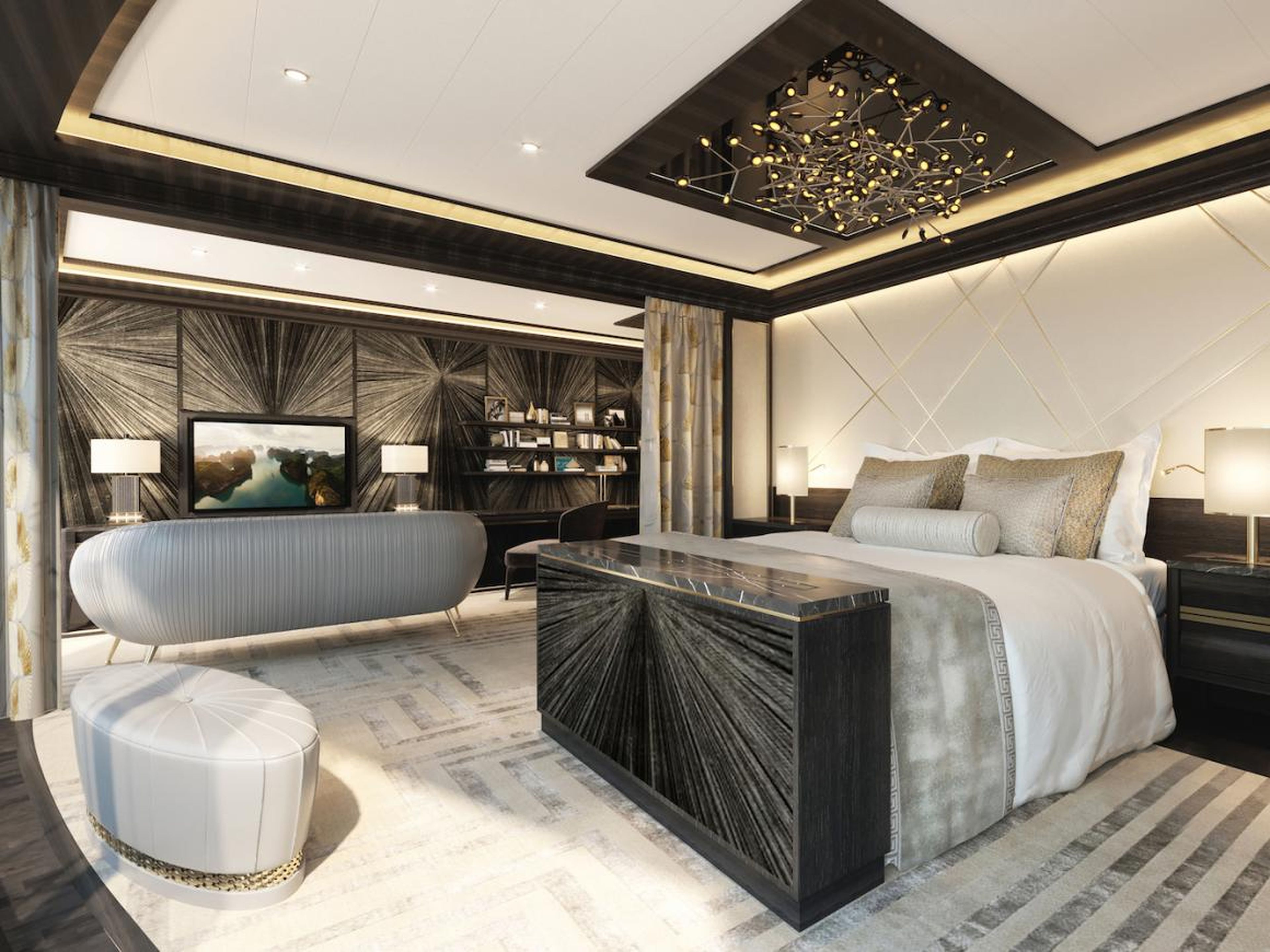 La Regent Suite tendrá una cama de 200.000 dólares.