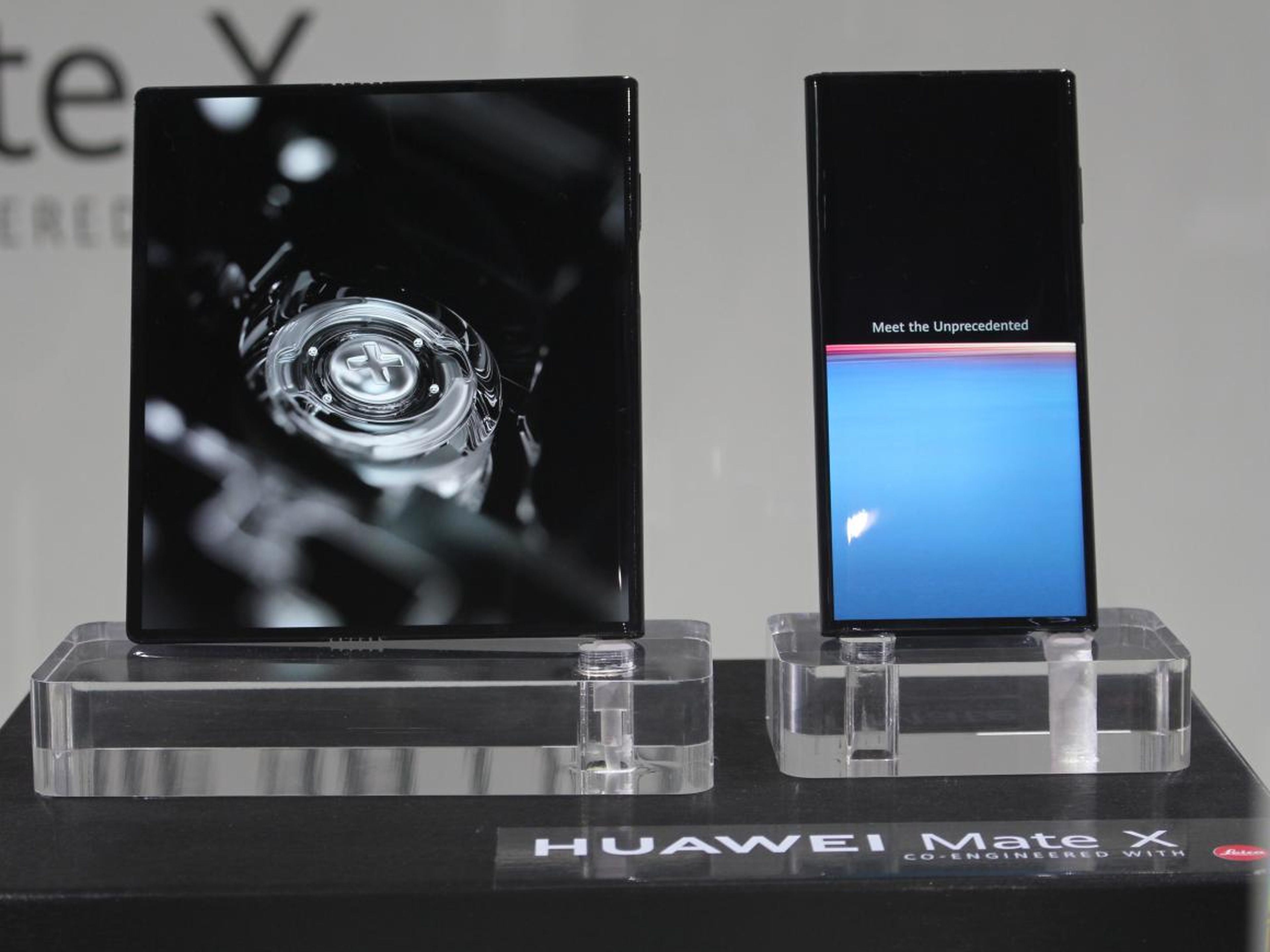 The Mate X runs on Huawei's Kirin 980 chip, and comes with 8GB of RAM and 512GB of storage.