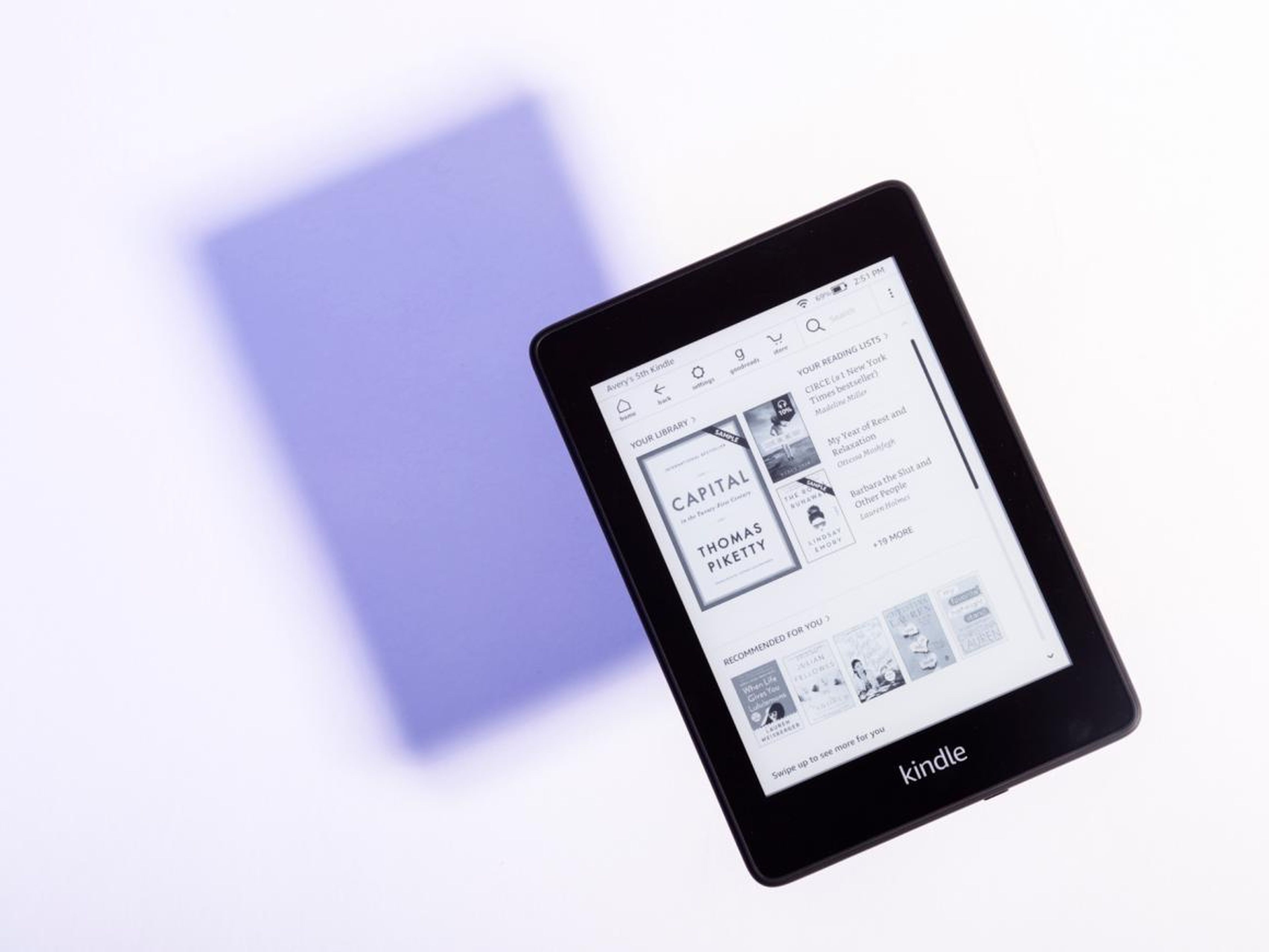 Today, Amazon's Kindle starts at $80 and comes in varying styles and sizes.