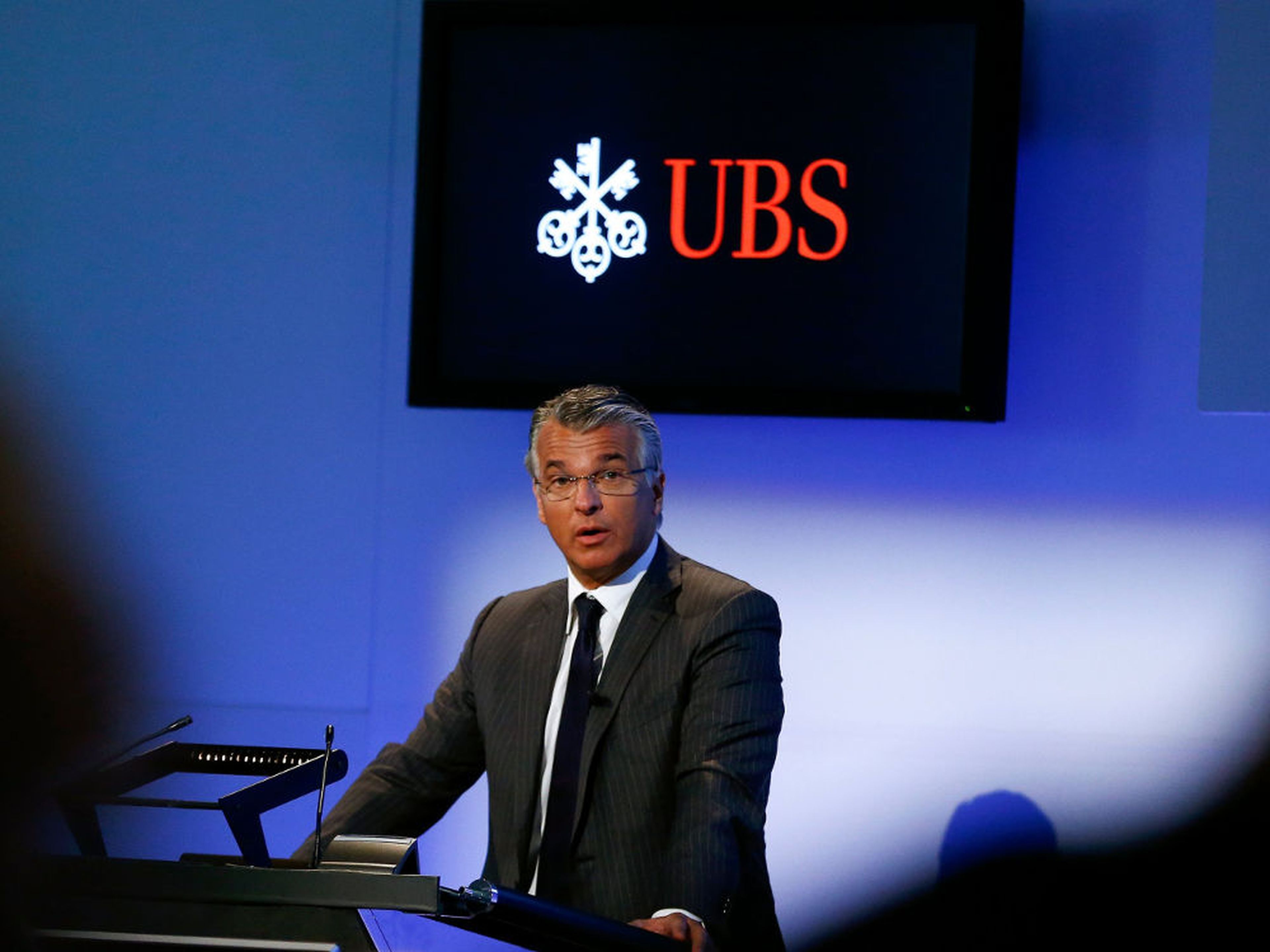 CEO de UBS, Sergio Ermotti [Re]