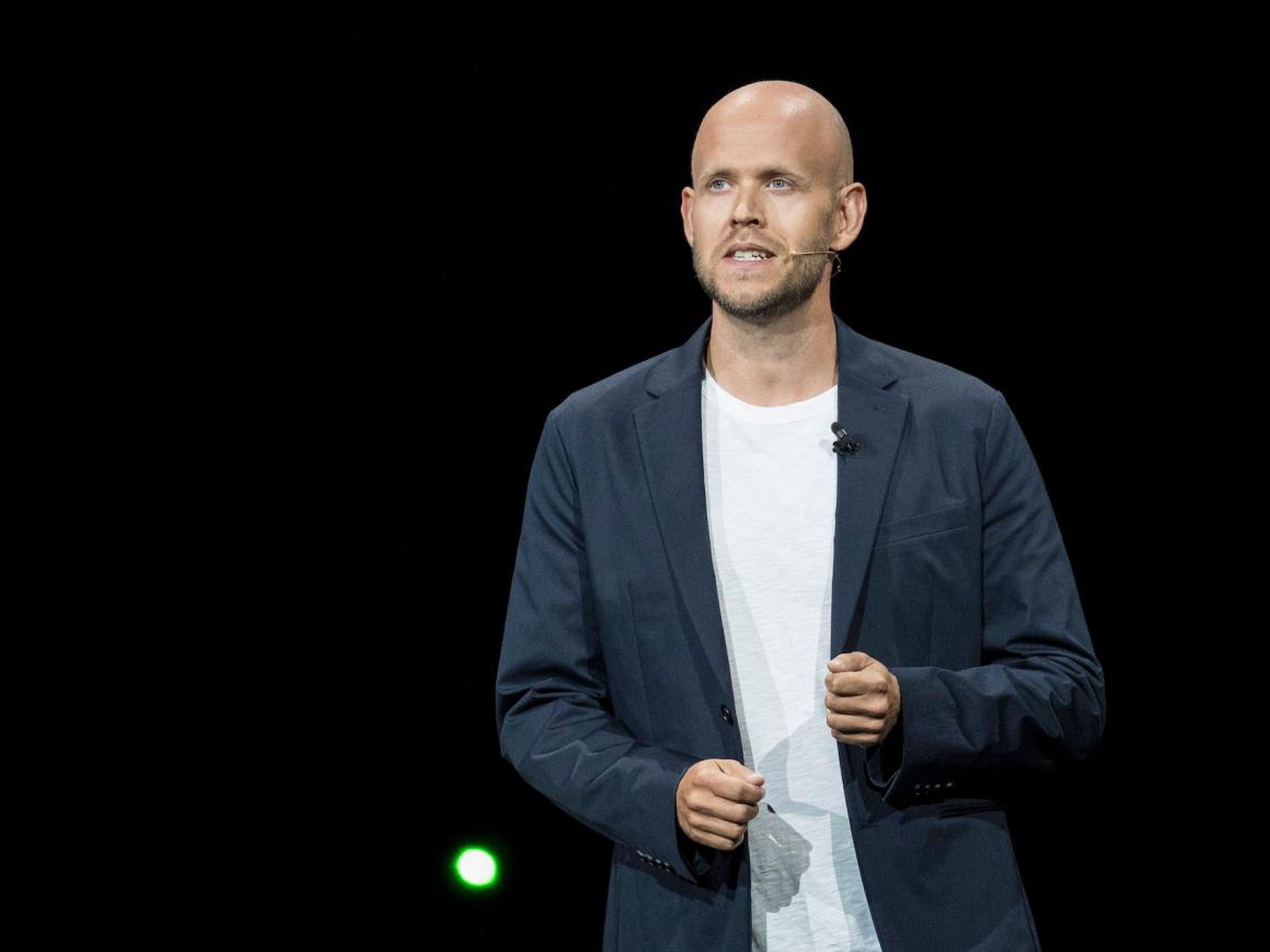 El CEO de Spotify, Daniel Ek.