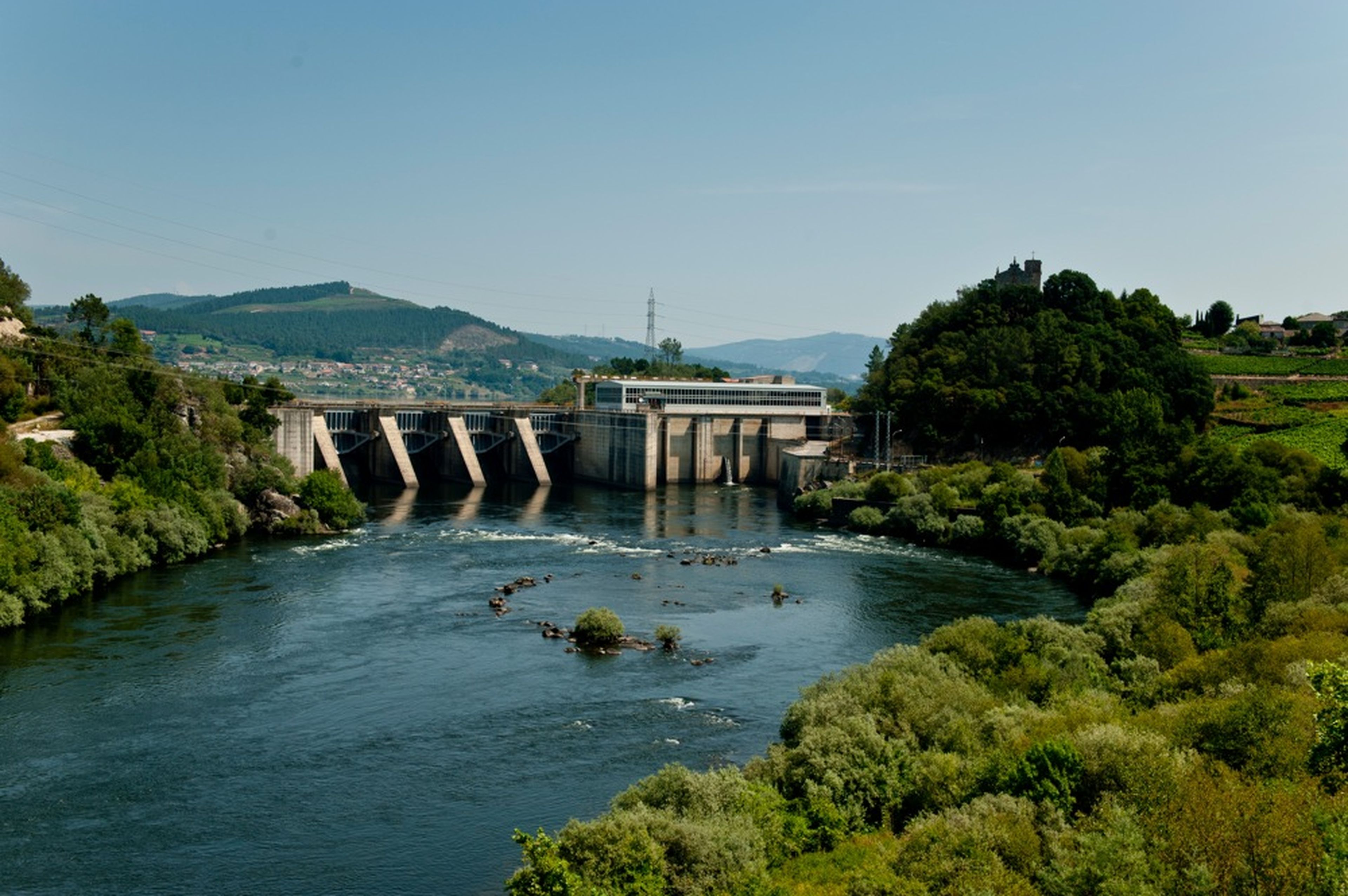 Central hidroeléctrica de Castrelo do Miño de Naturgy