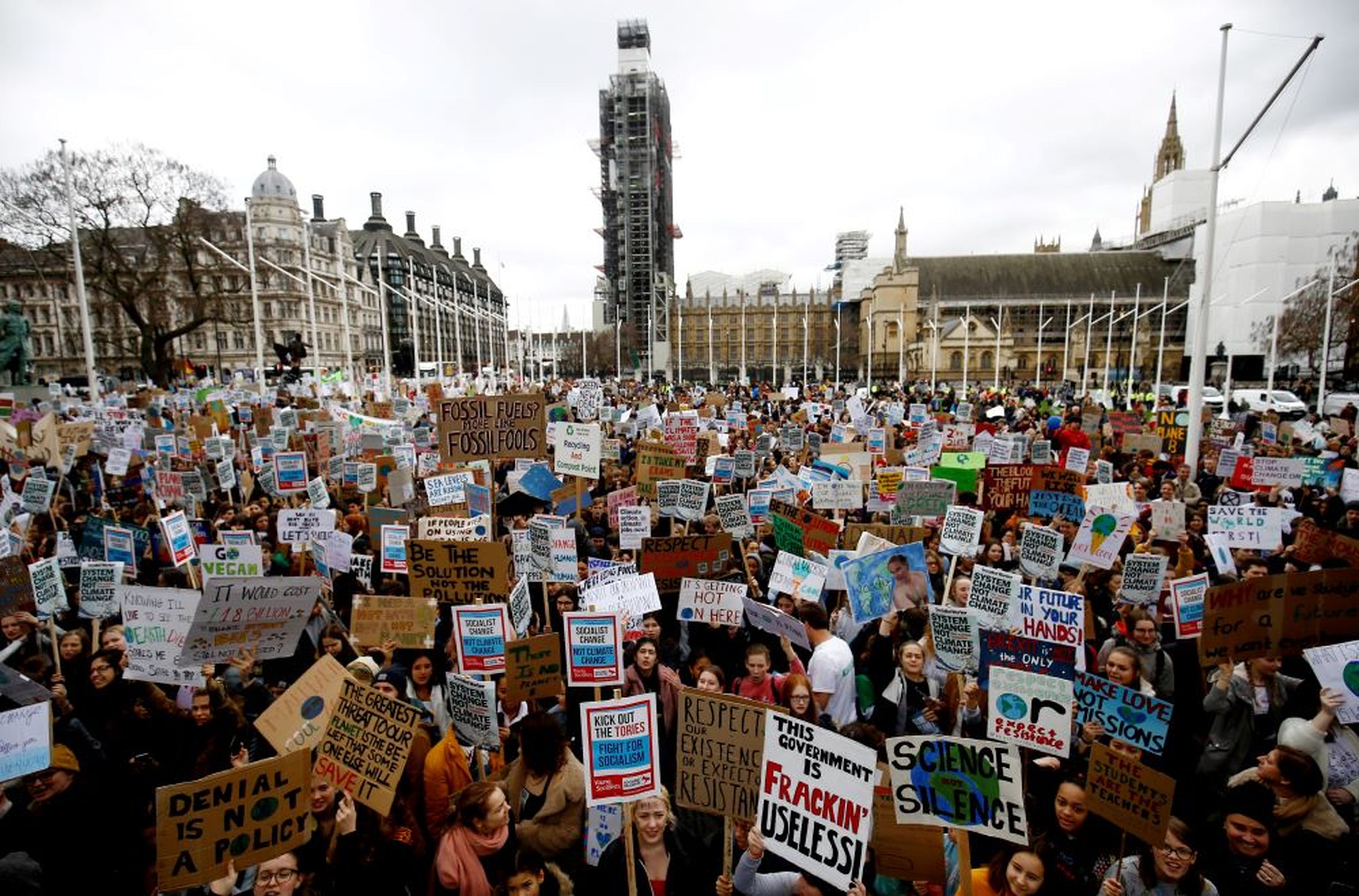 Huelga por el clima en Londres