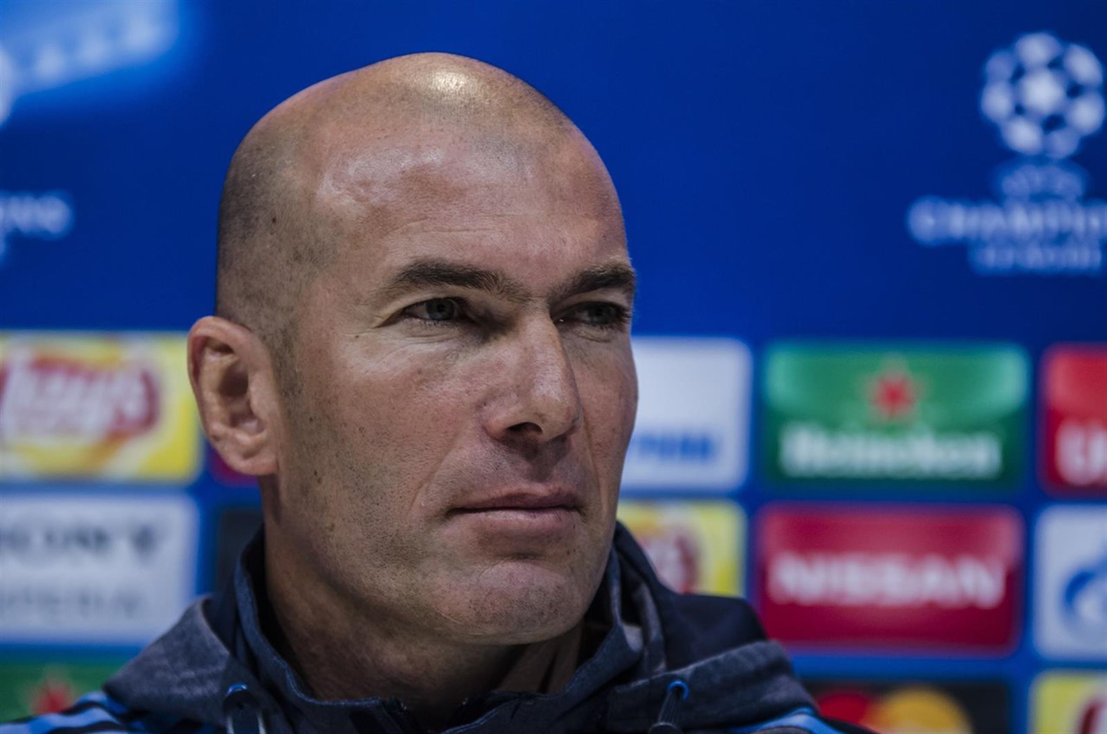 Zinedine Zidane, entrenador del Real Madrid.