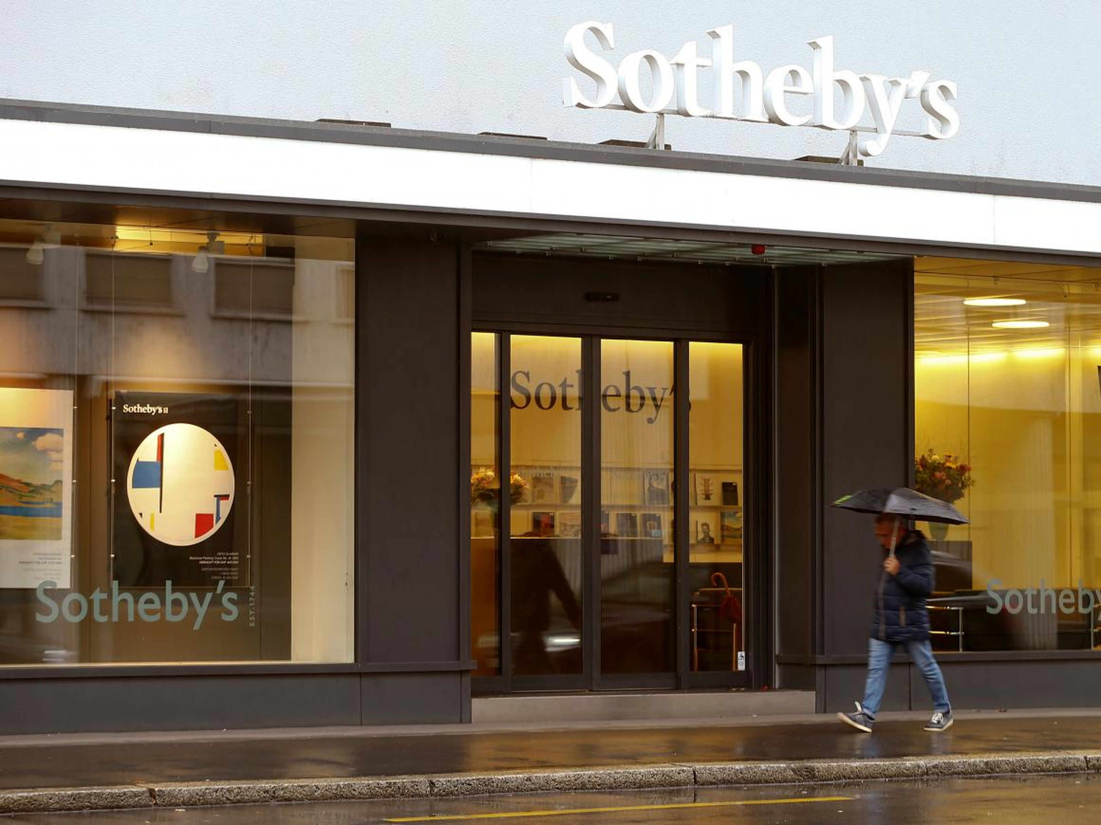 Amazon also had a deal with Sotheby's, where the two companies jointly ran a high-end online auction site.