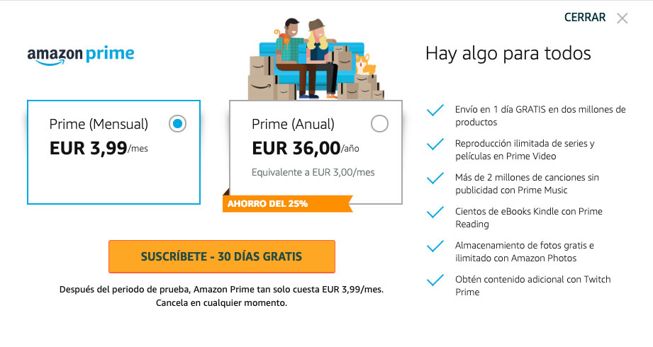 Dia prime amazon 2019 online