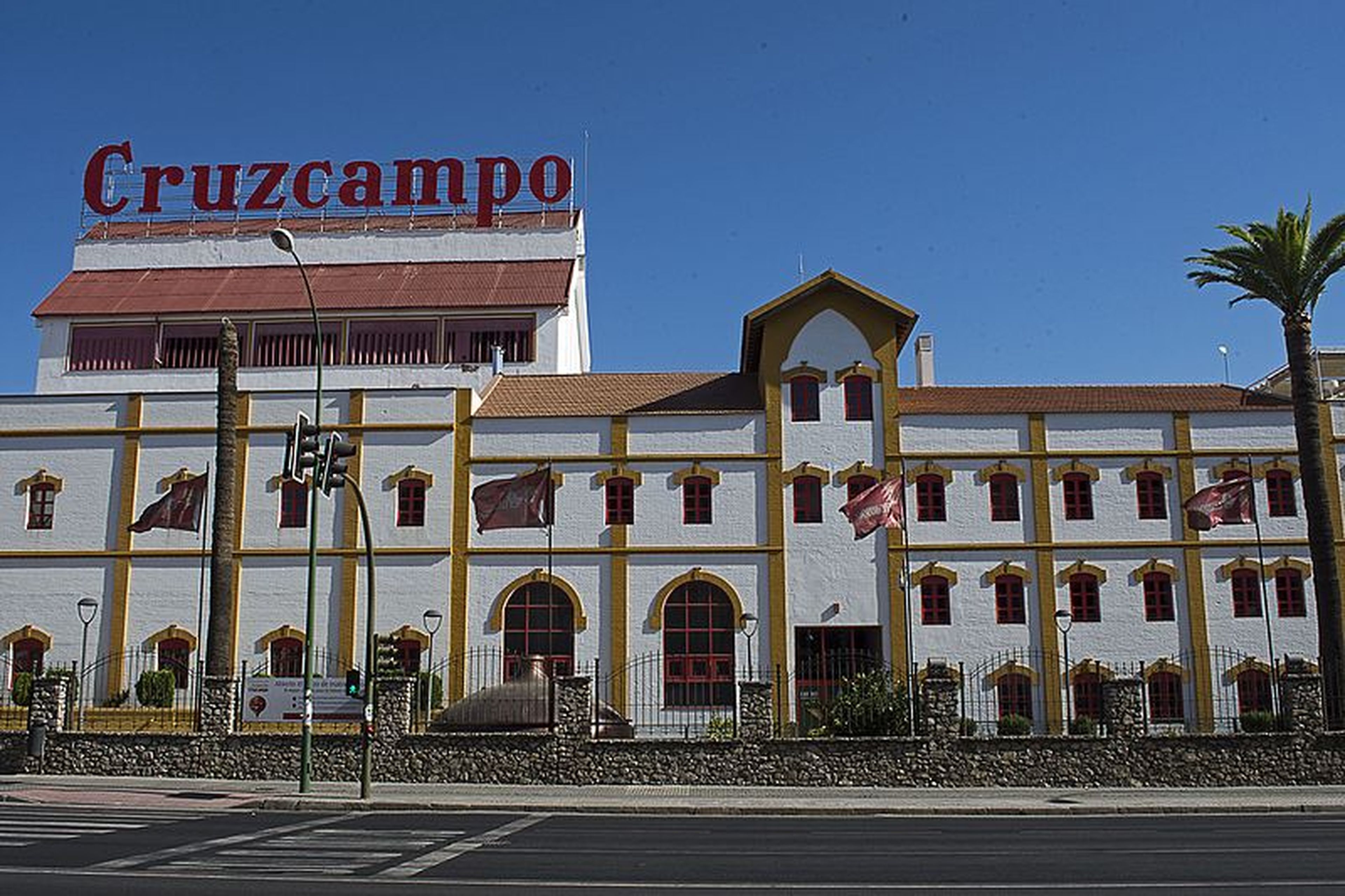 Antigua fábrica de Cruzcampo en Sevilla.