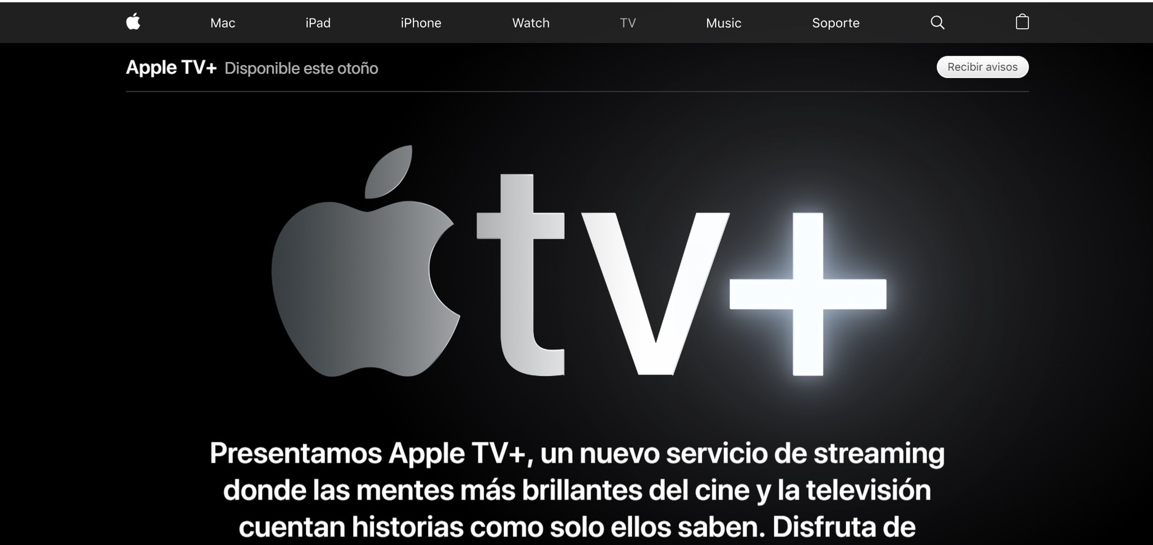 Apple TV Plus España
