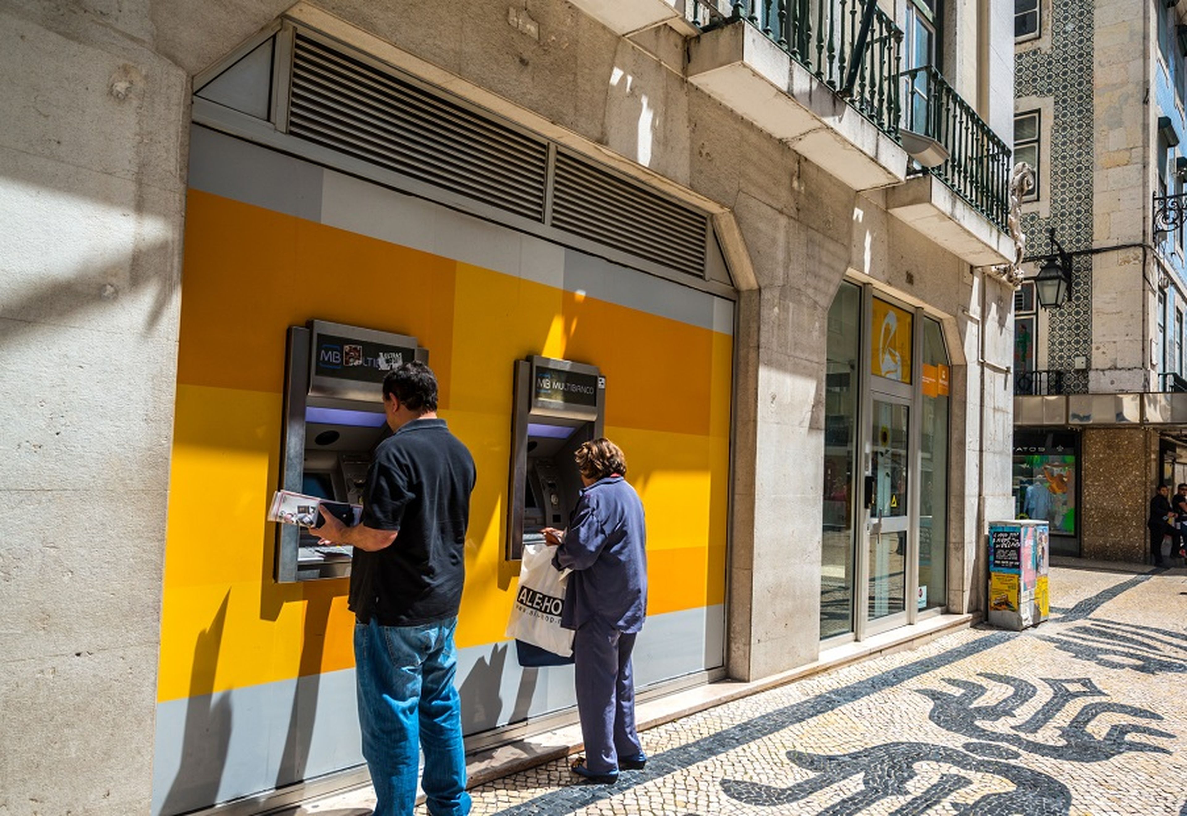 Cajeros en Lisboa