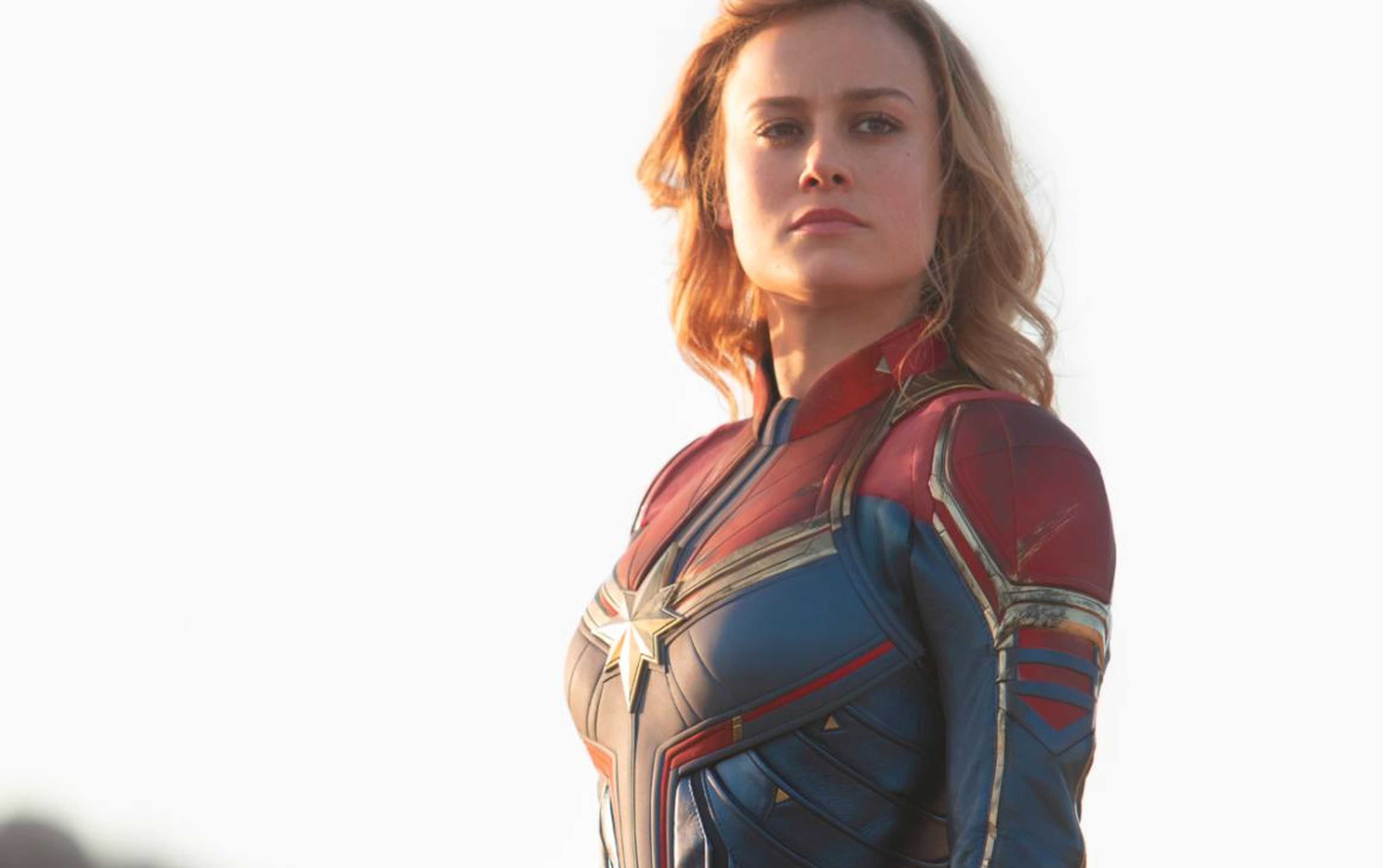Brie Larson en "Capitana Marvel".