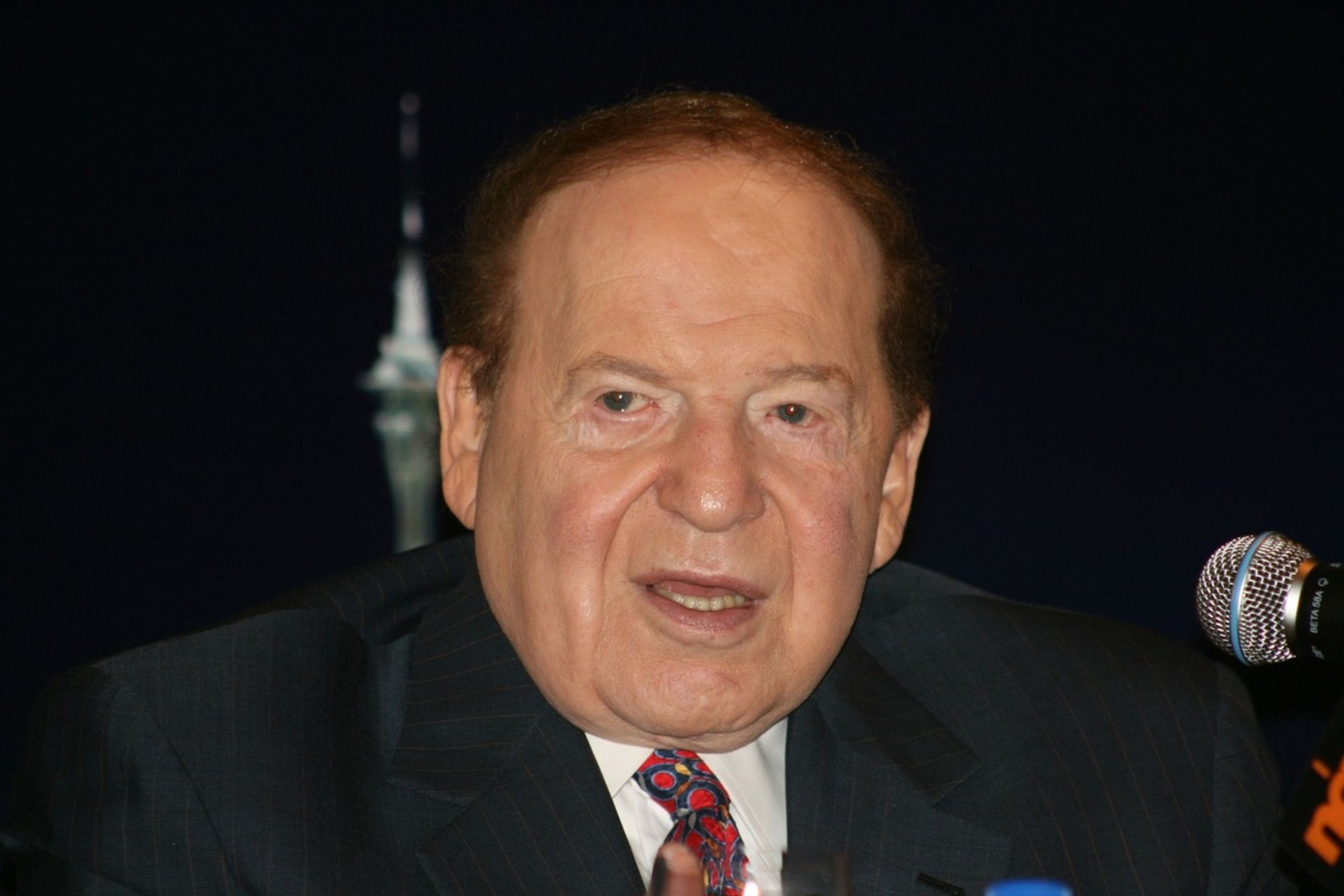 El CEO de Las Vegas Sands, Sheldon Adelson