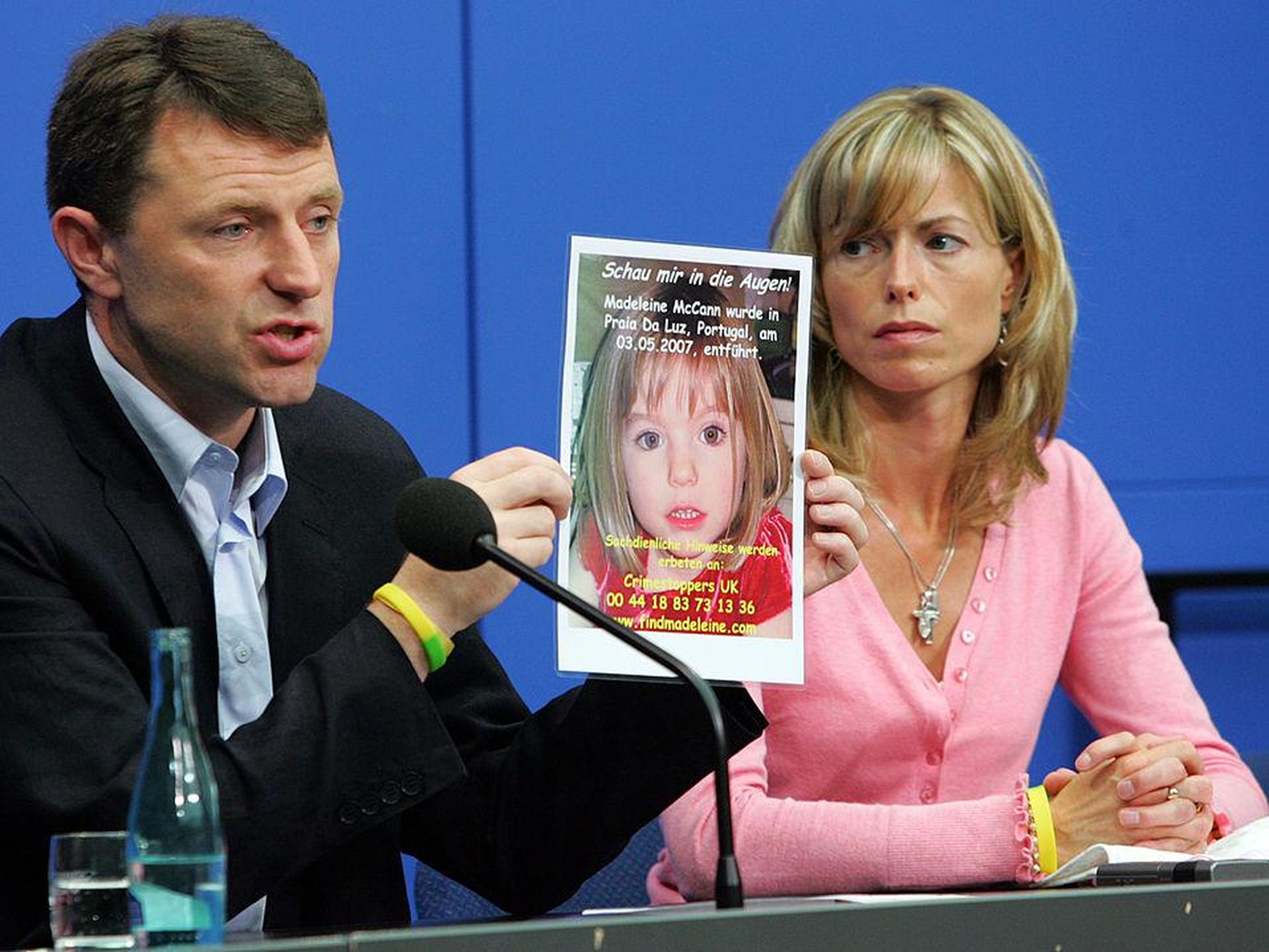 Gerry McCann and Kate McCann are still searching for their daughter.