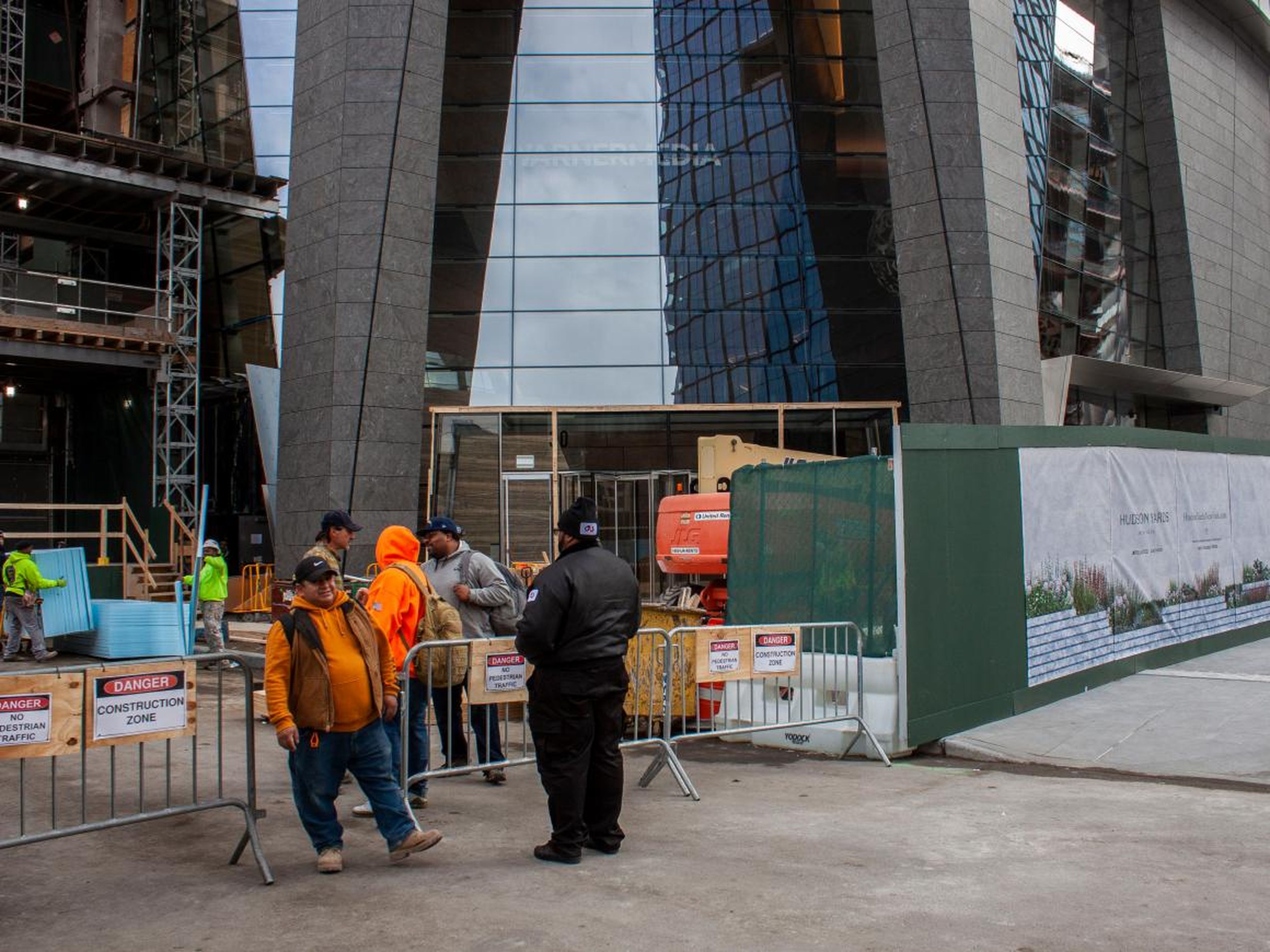 I also passed the still-under-construction 30 Hudson Yards, which will eventually house companies such as Warner Media, which includes CNN.