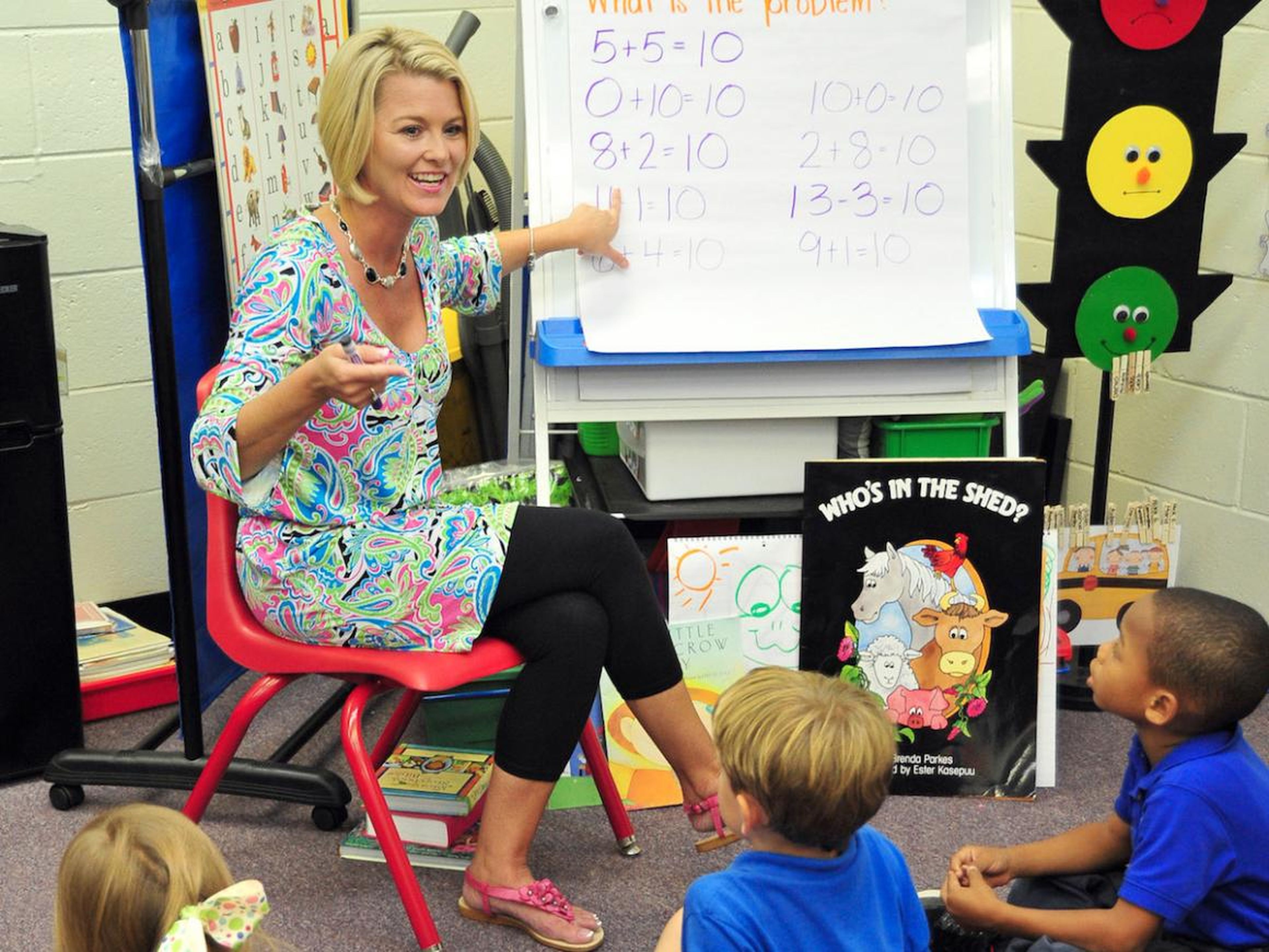 Kindergarten teacher Deanna Jump started selling lesson plans online.