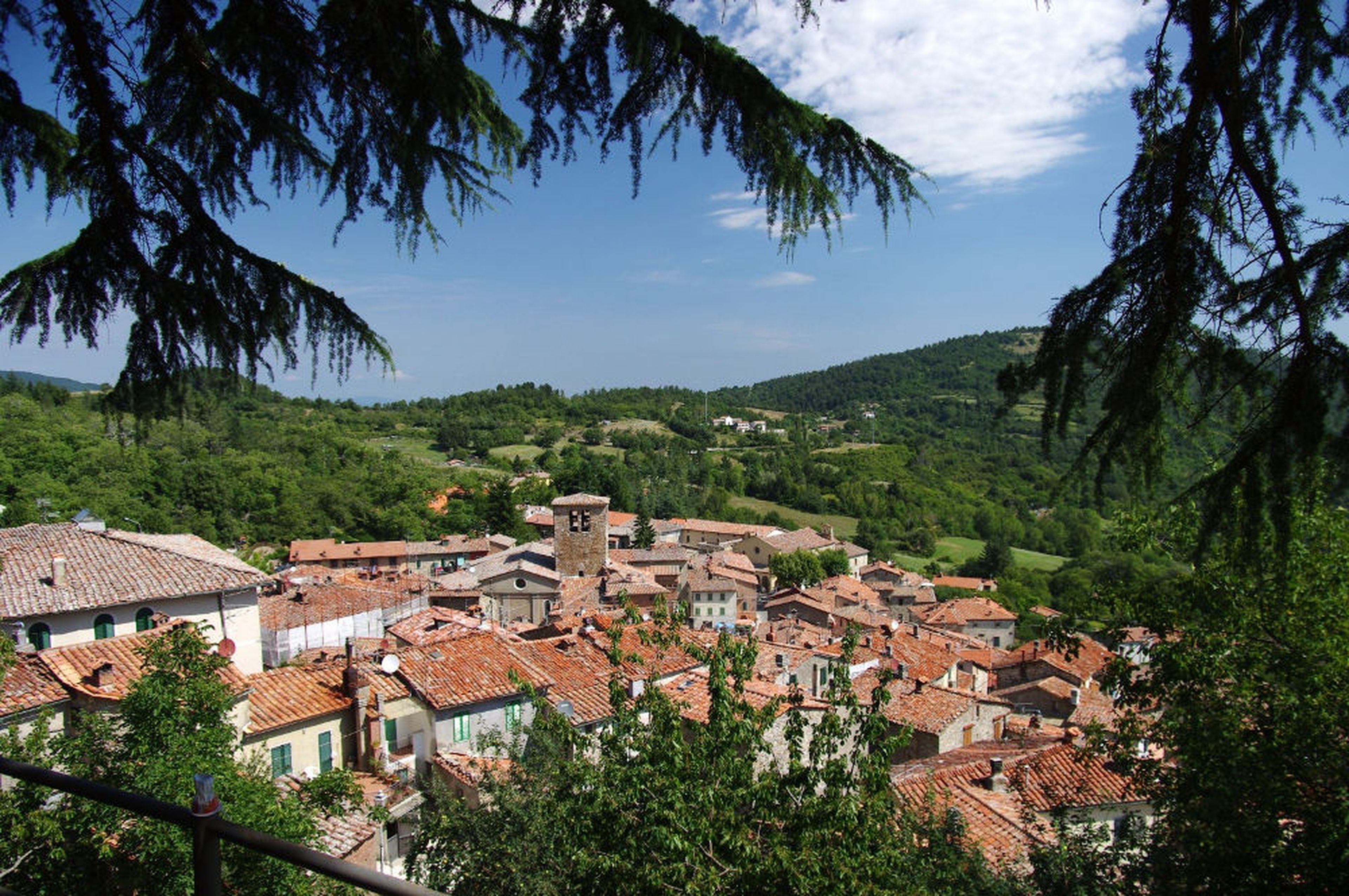 Montieri, pueblo en la Toscana