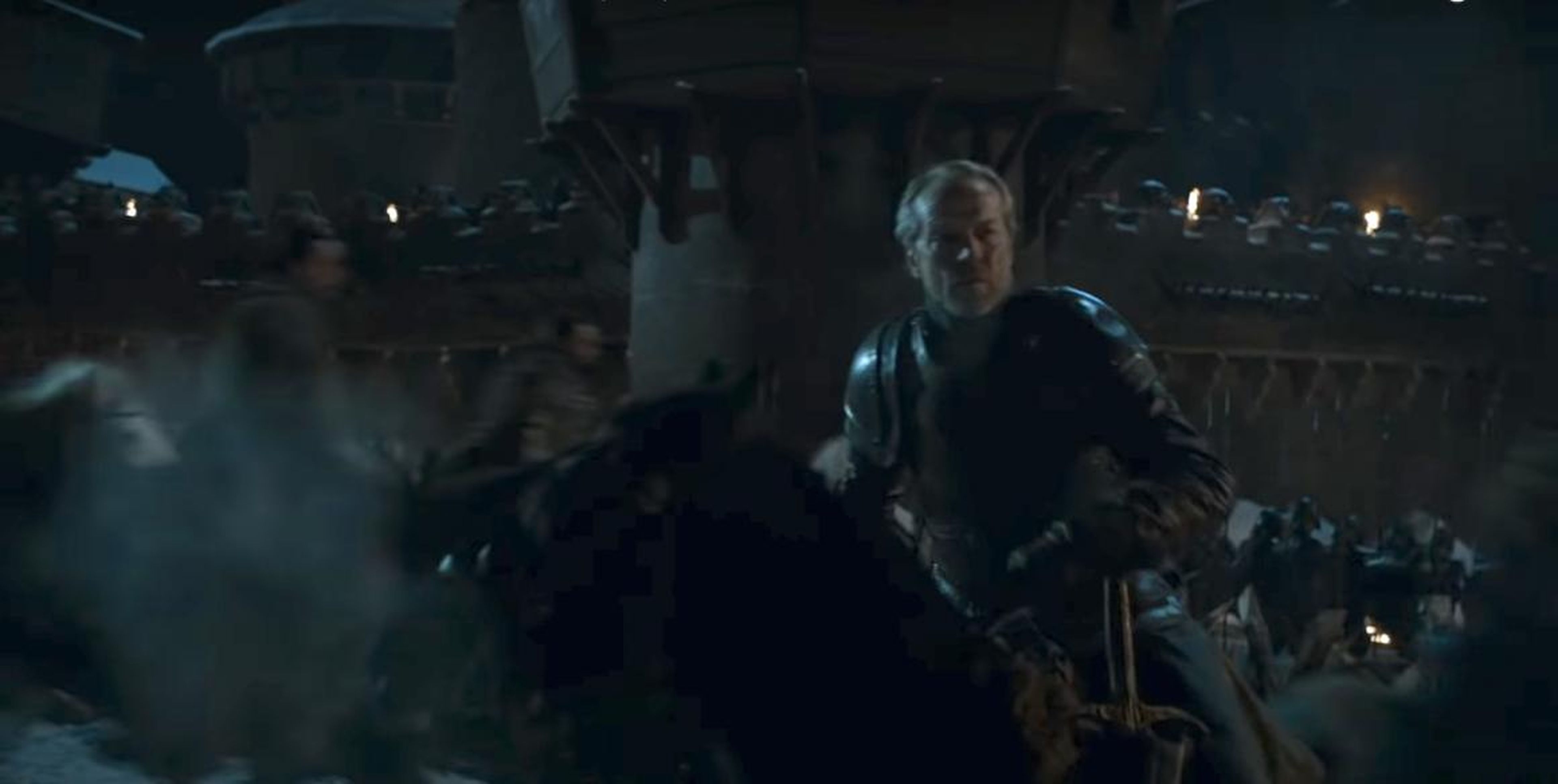 Iain Glen como Ser Jorah Mormont.