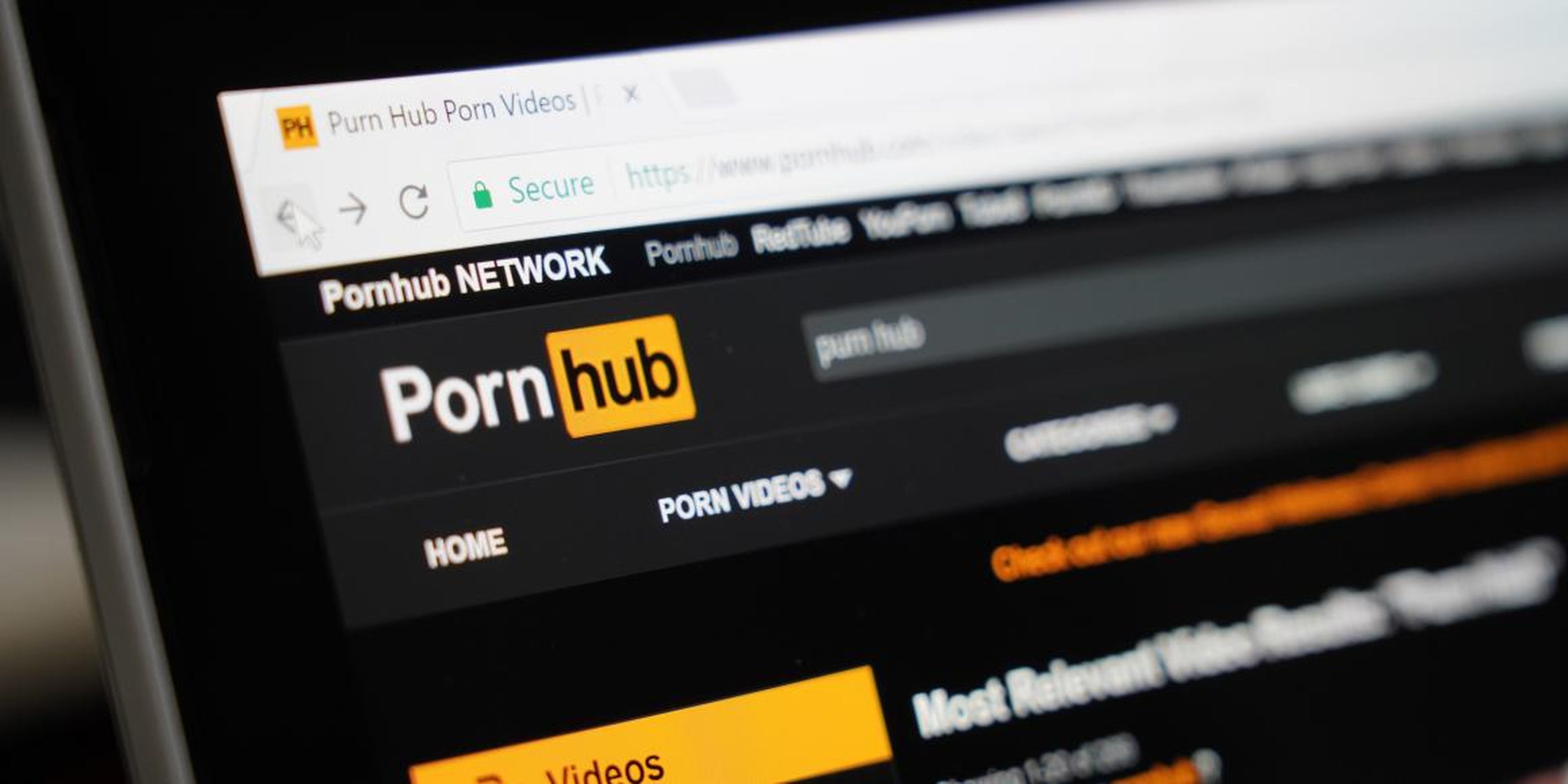 Pornhub, a popular pornography site, is one of the most visited websites in the US.