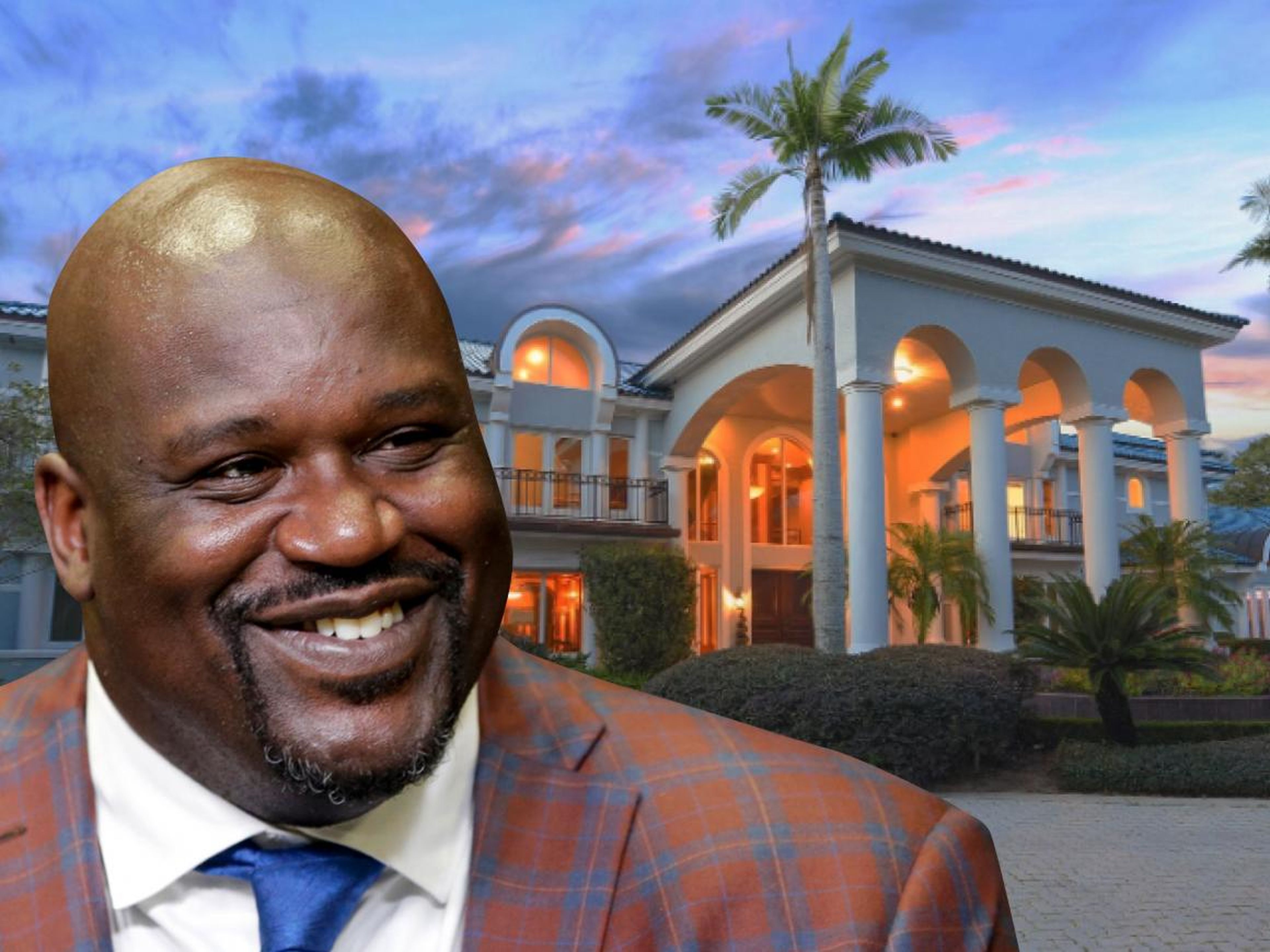 Williams isn't the only sports star living in a relatively affordable home. Shaquille O'Neal's $21.9 million Florida home, which sits on 700 feet of lakefront property in a gated Orlando community, was on the market in January.