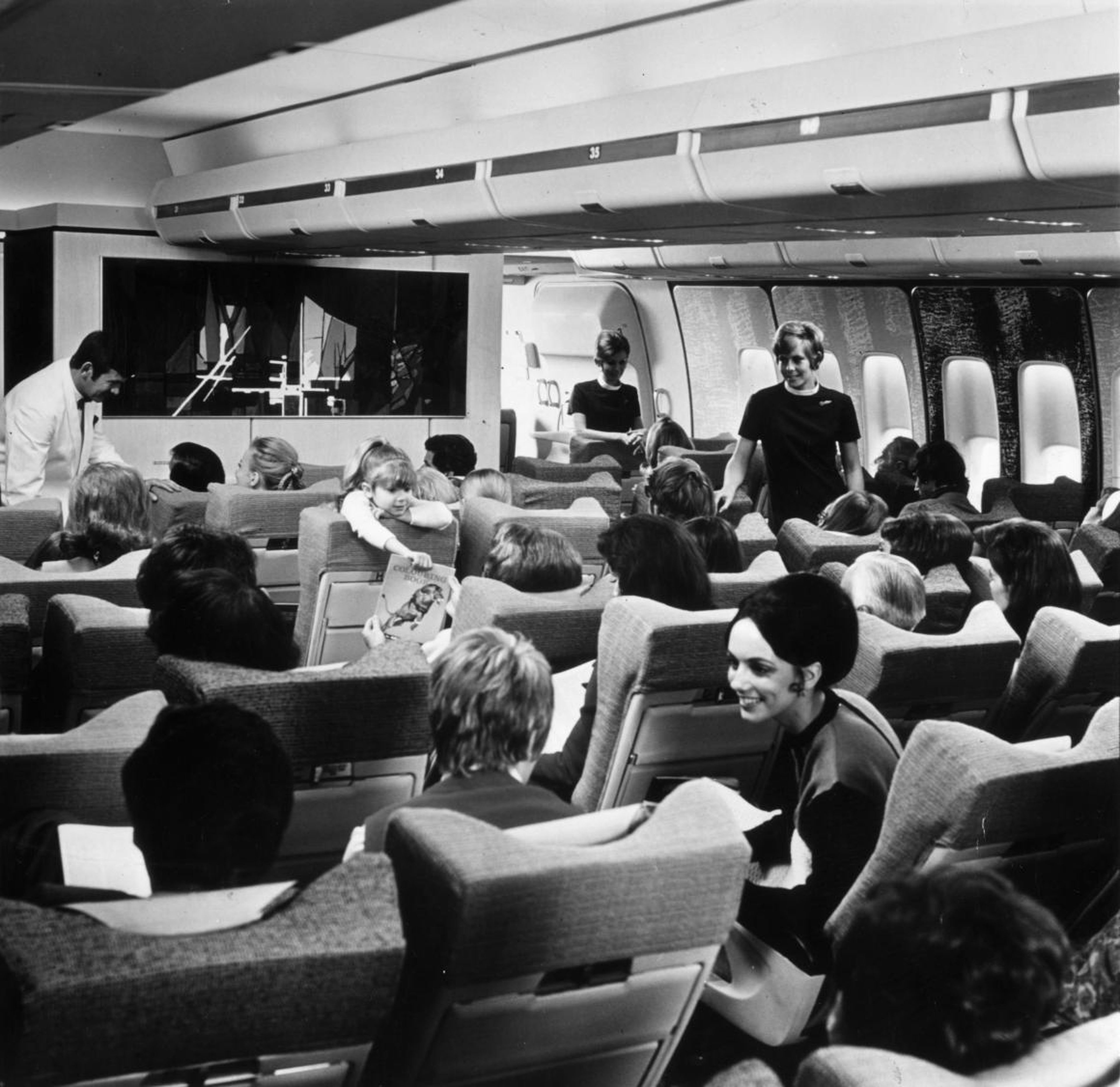 The widebodies delivered an economy-class experience, unlike anything that had come before.