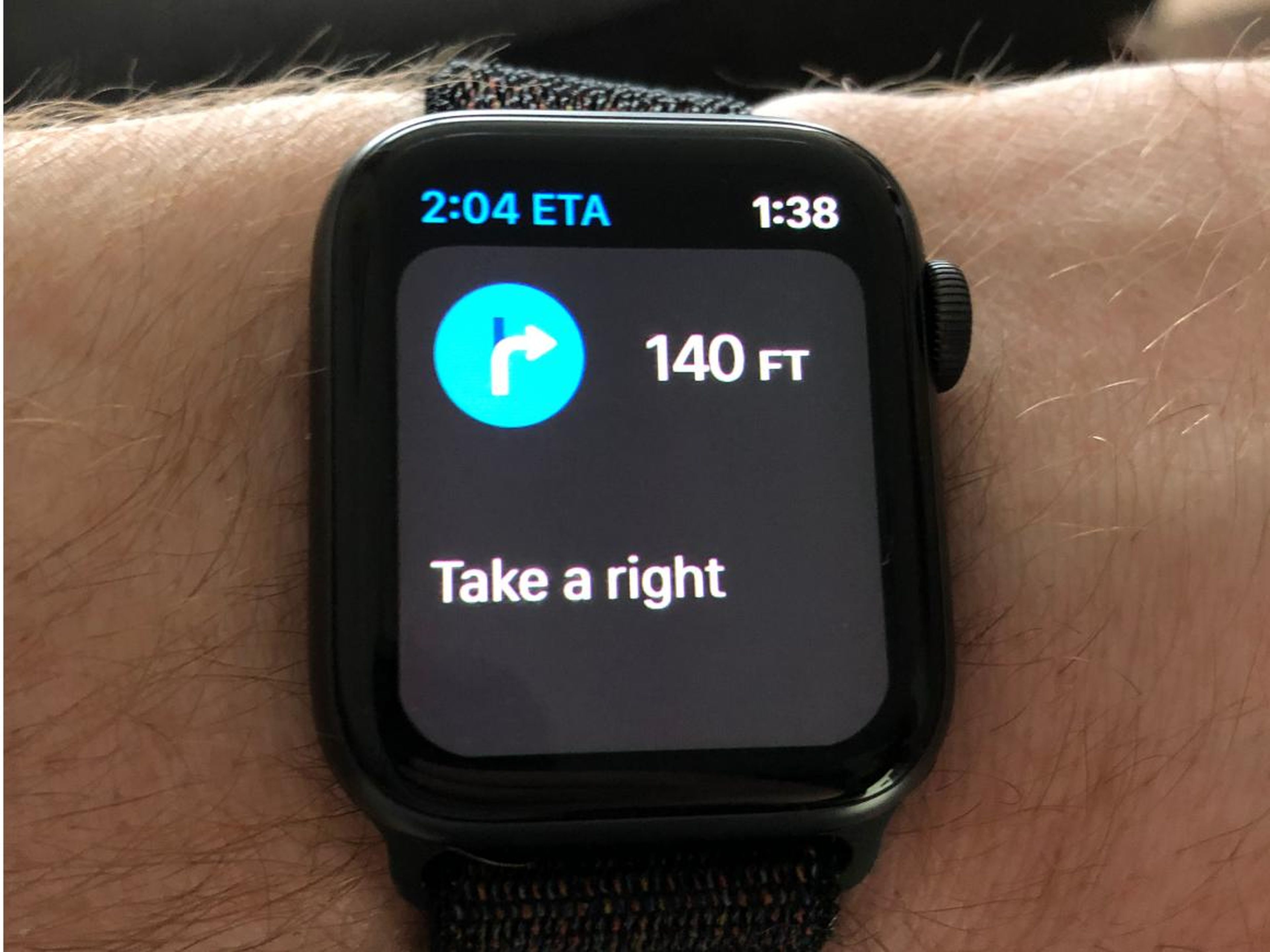 18. The Apple Watch can be your navigator, or co-pilot, if you're driving or going somewhere.