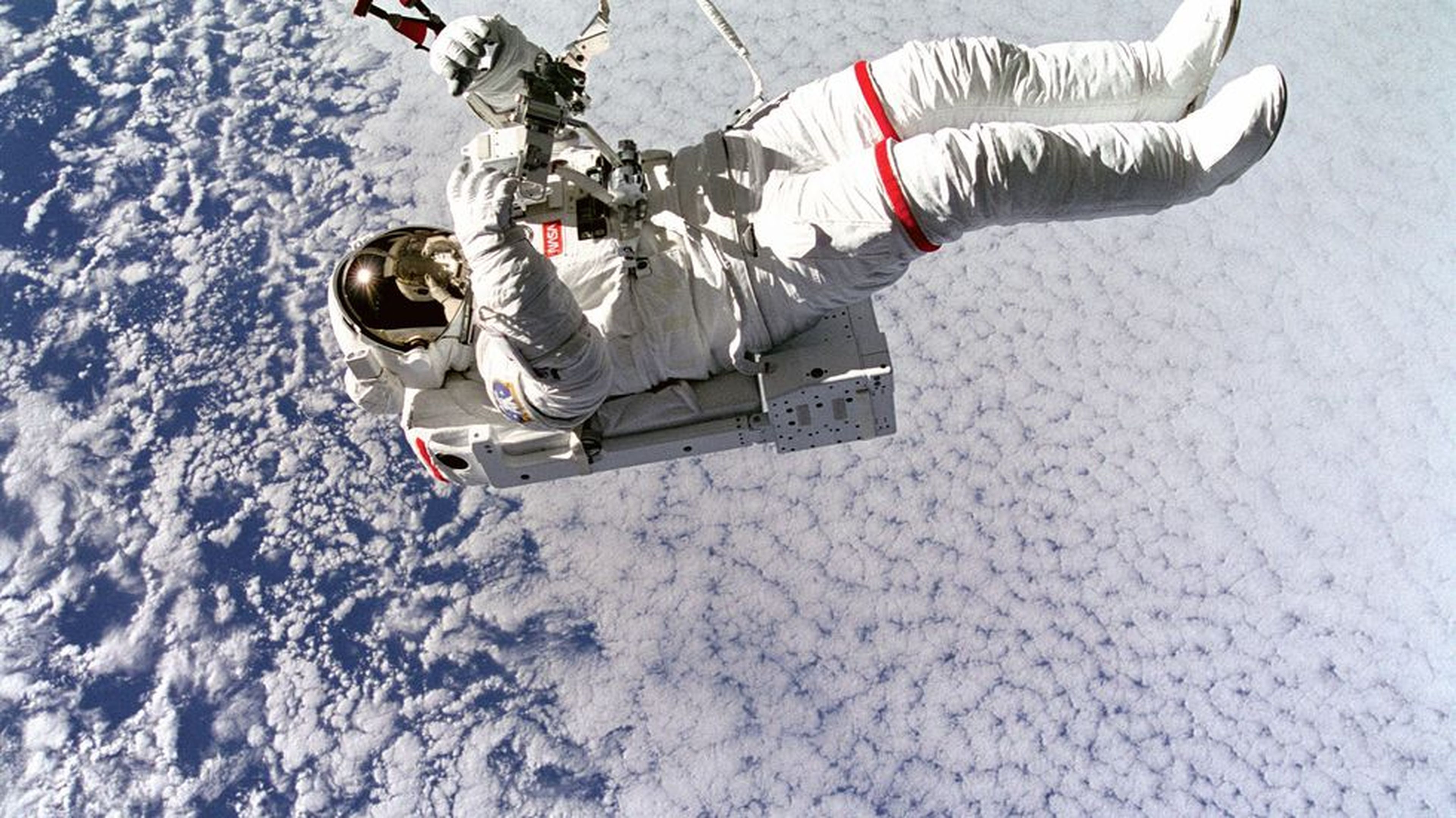 Astronauta de la Nasa en el espacio