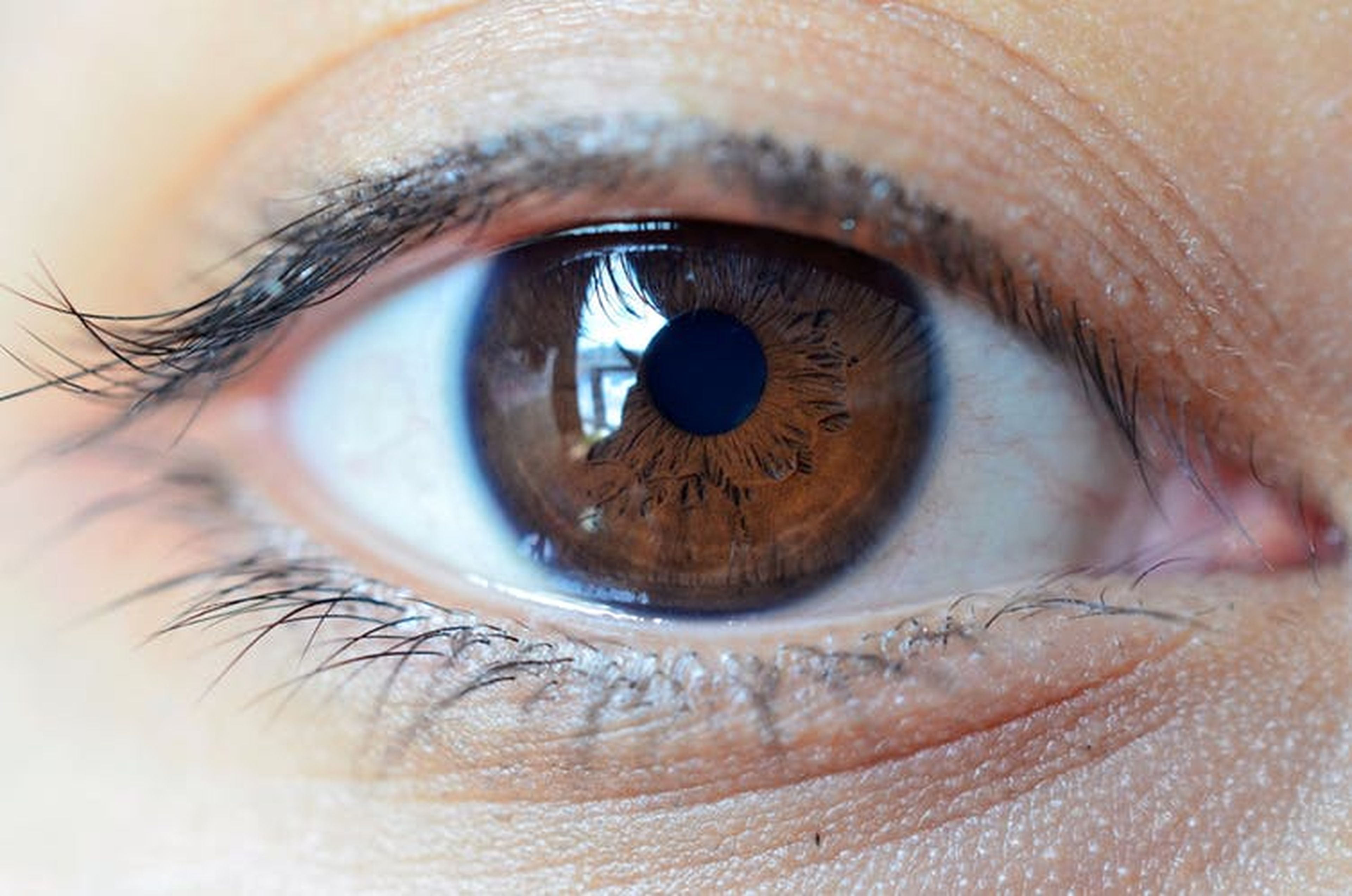¿Cuál es la agudeza visual de un ojo humano?