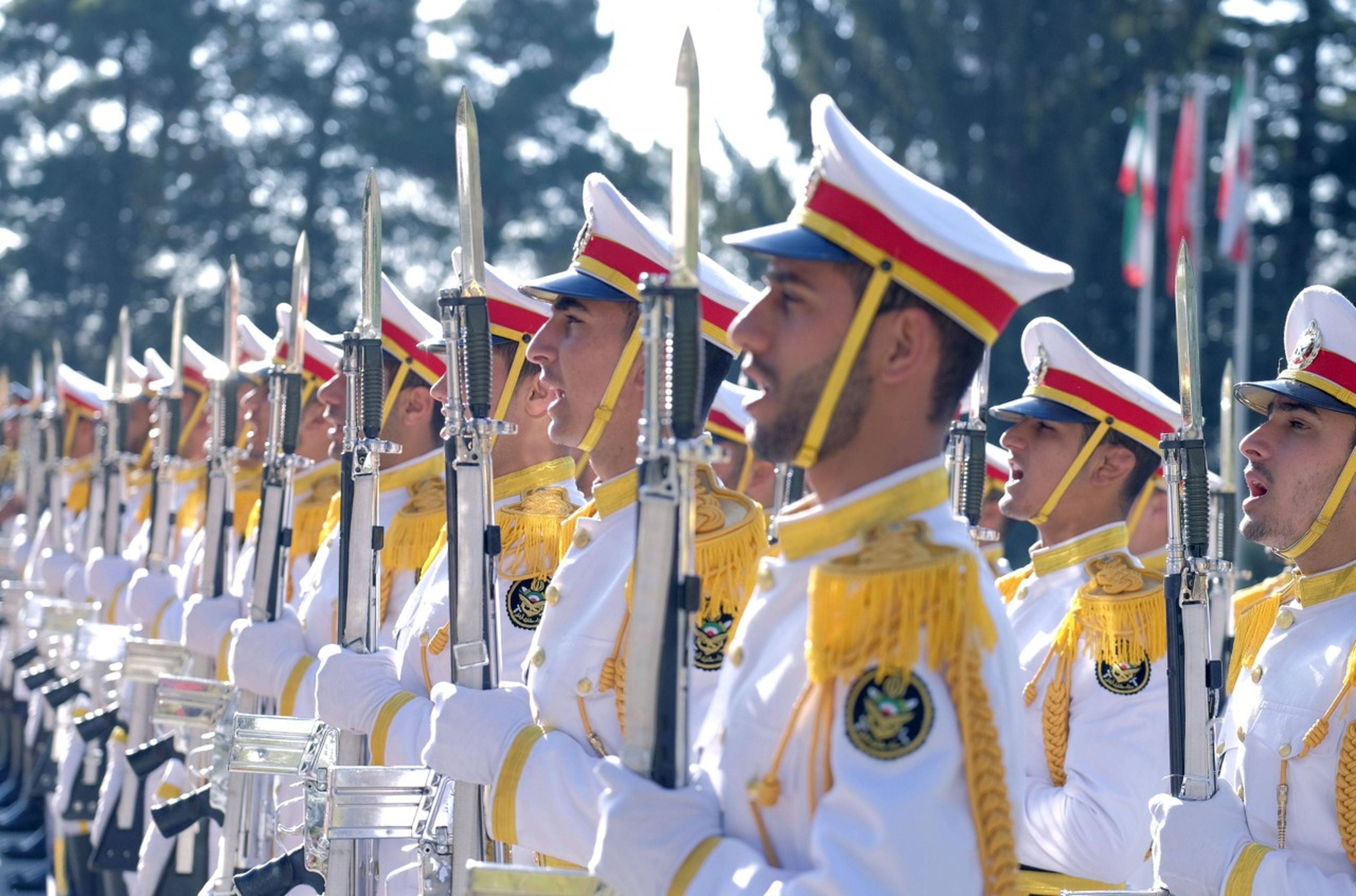 Desfile militar del ejército de Irán