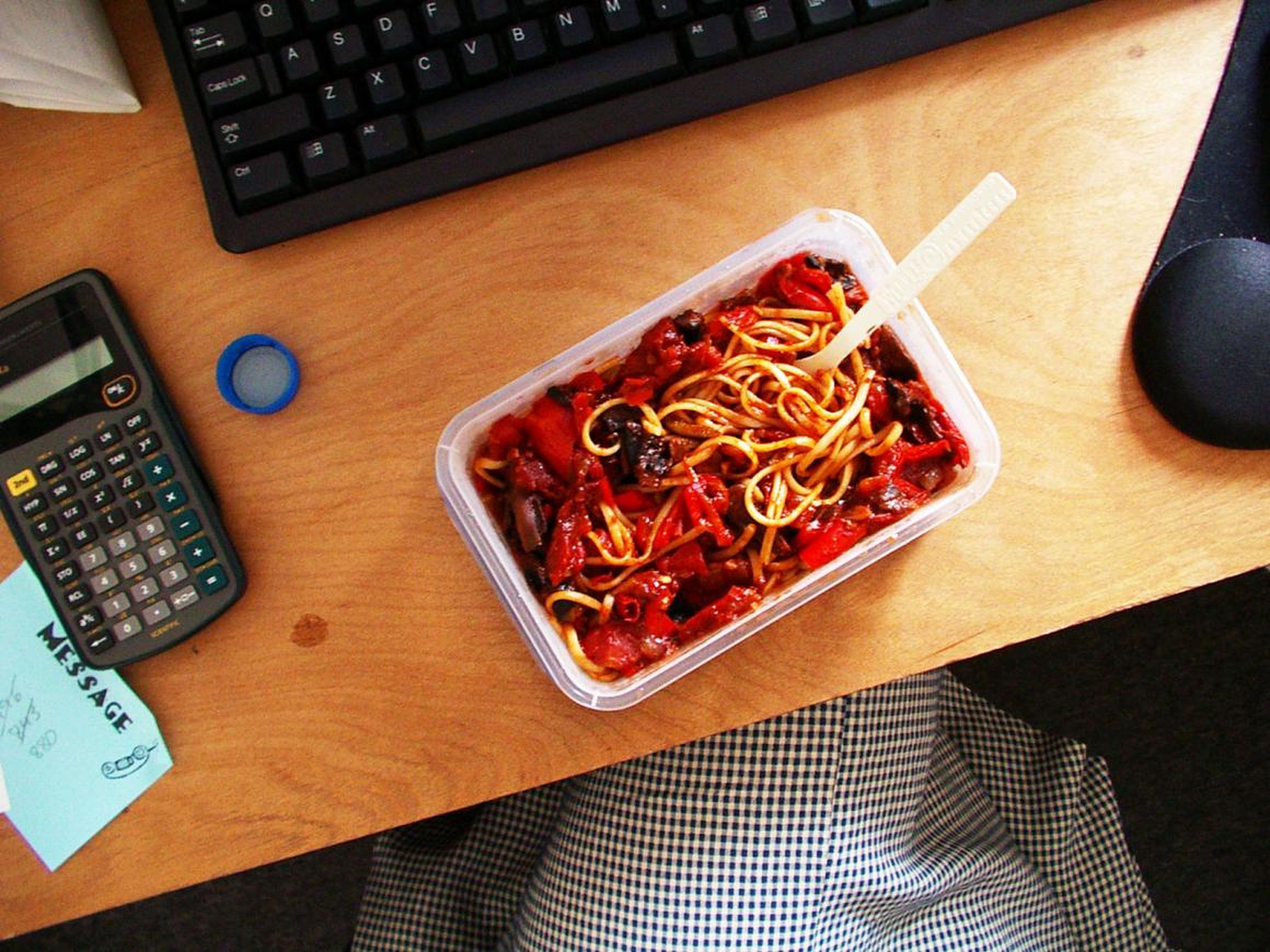 Don't eat lunch — or dinner — at your desk