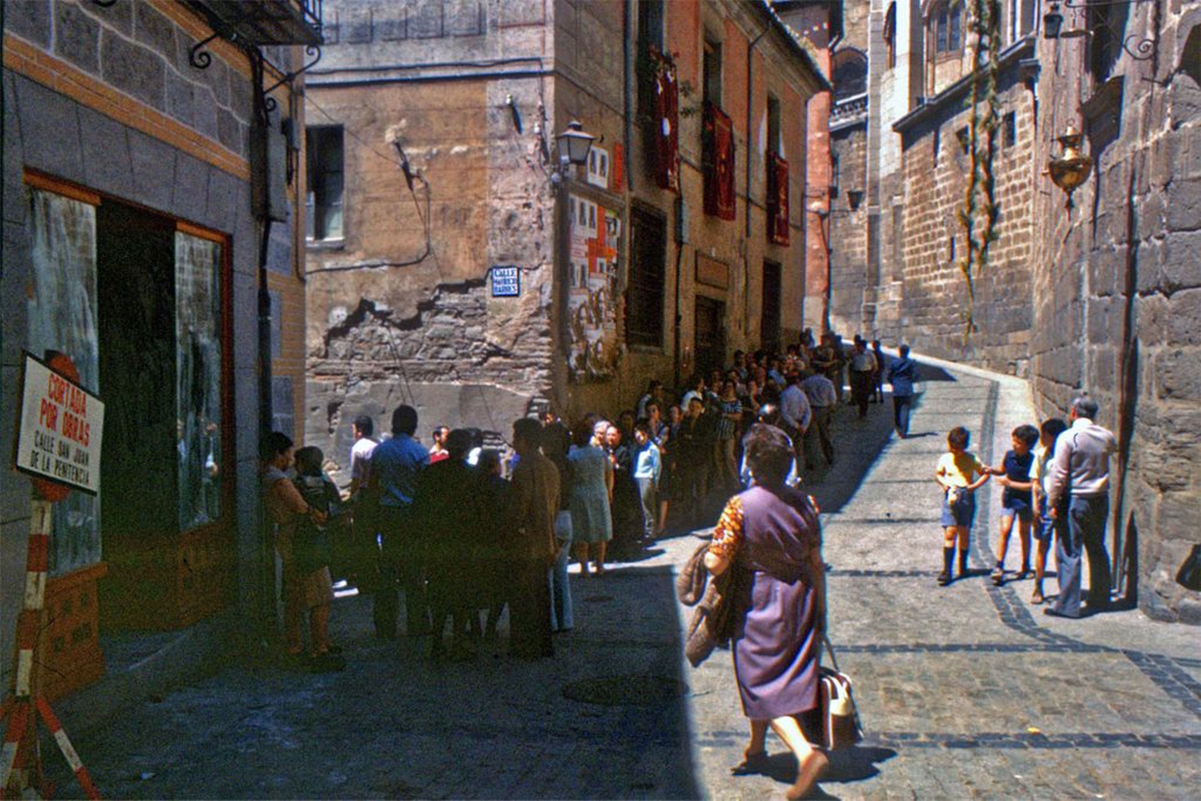Toledo durante las elecciones generales del 15 de junio de 1977.