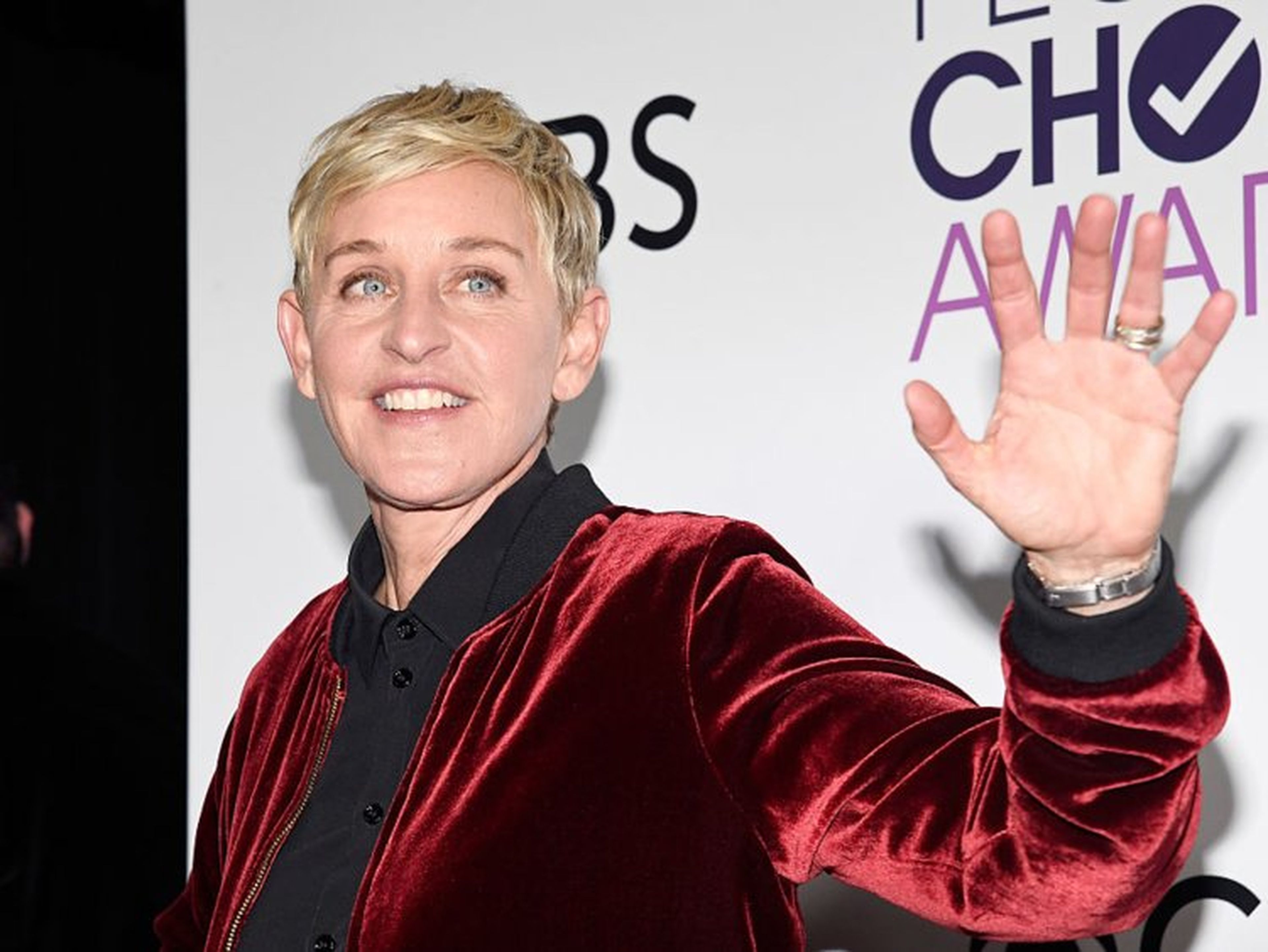 Ellen Degeneres en los People's Choice Awards de 2017