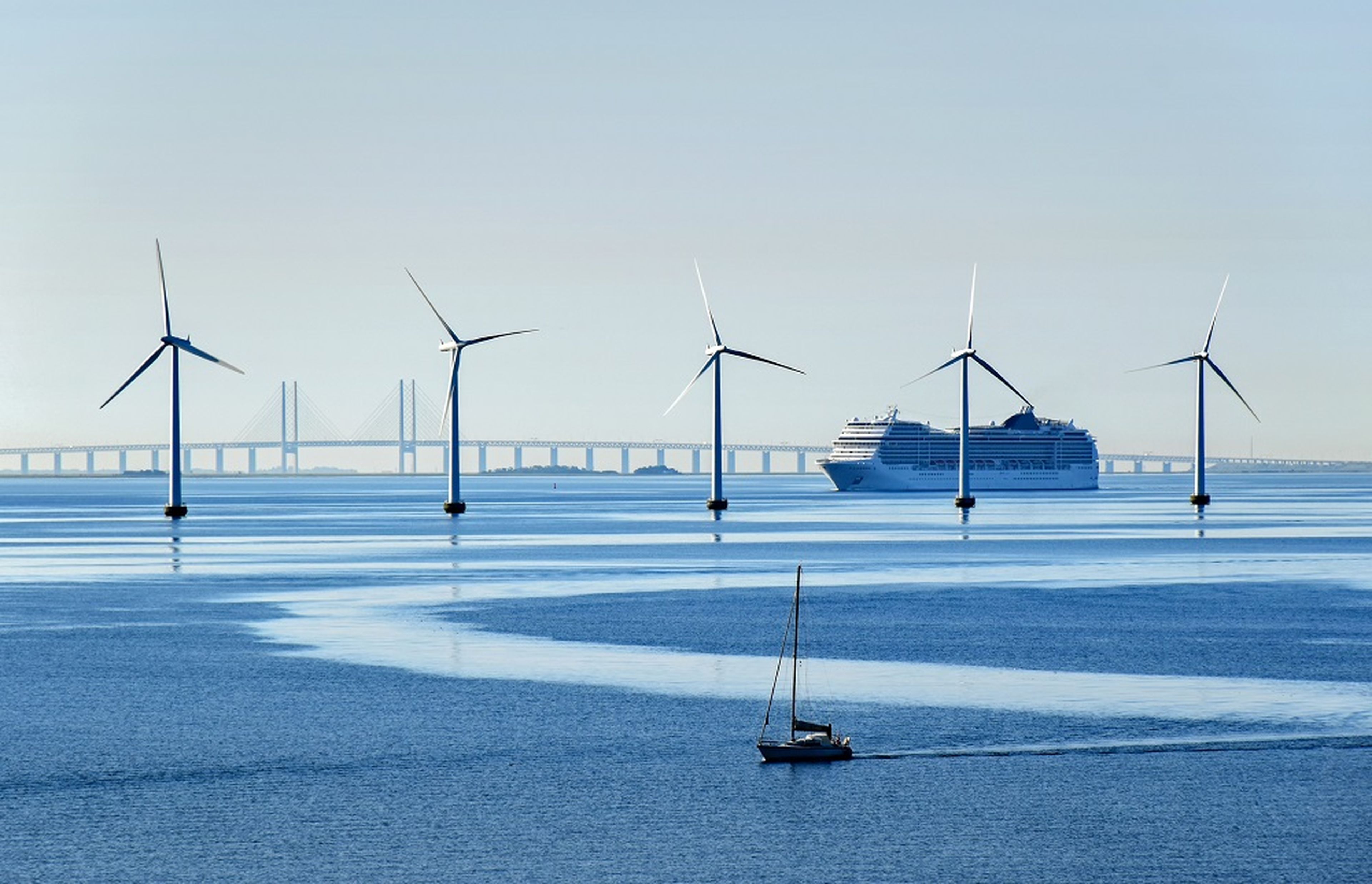 Generadores eólicos en Dinamarca