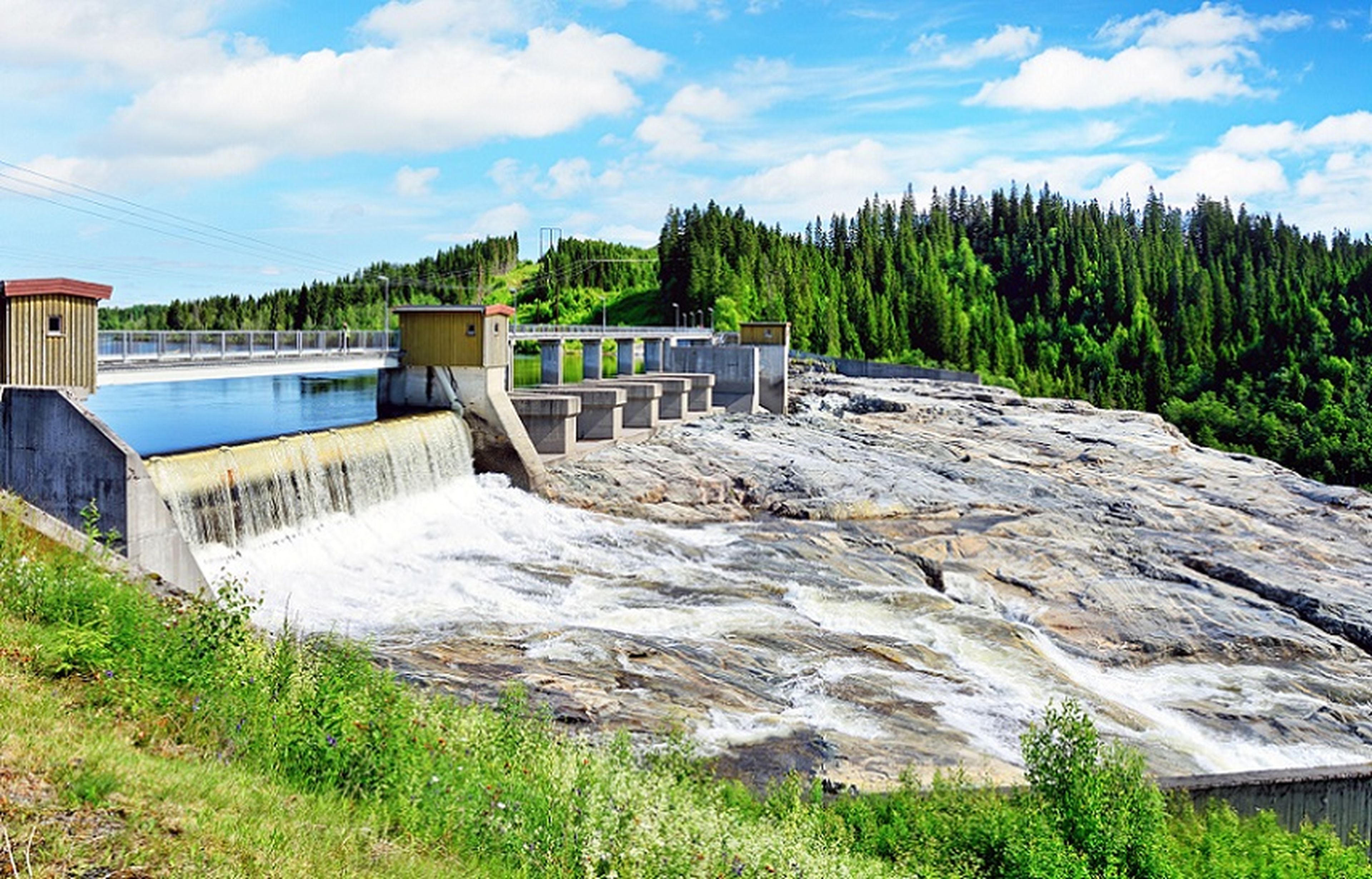 Central Hidroeléctrica en Noruega