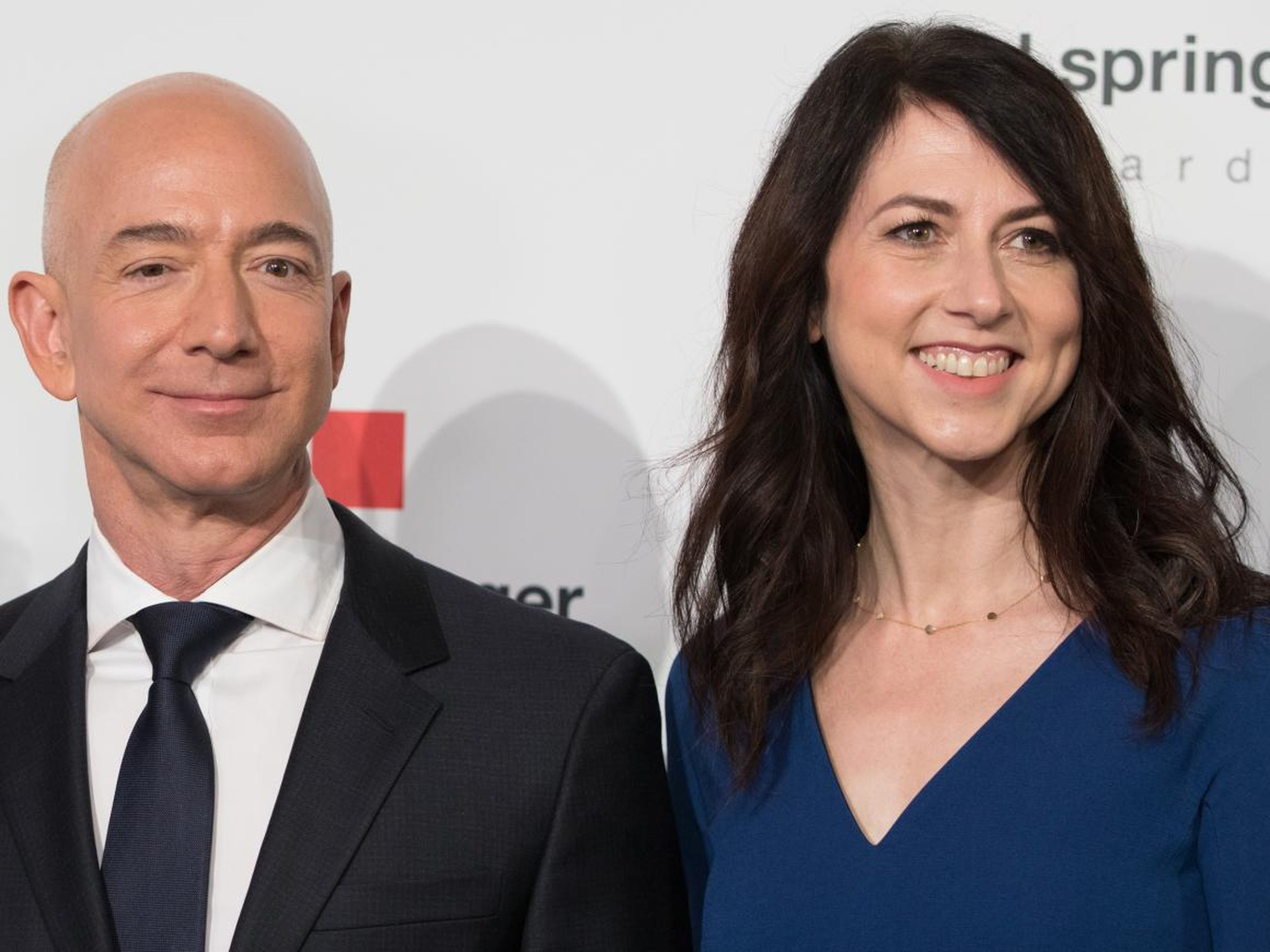 Jeff and MacKenzie Bezos both released Twitter statements on Thursday.