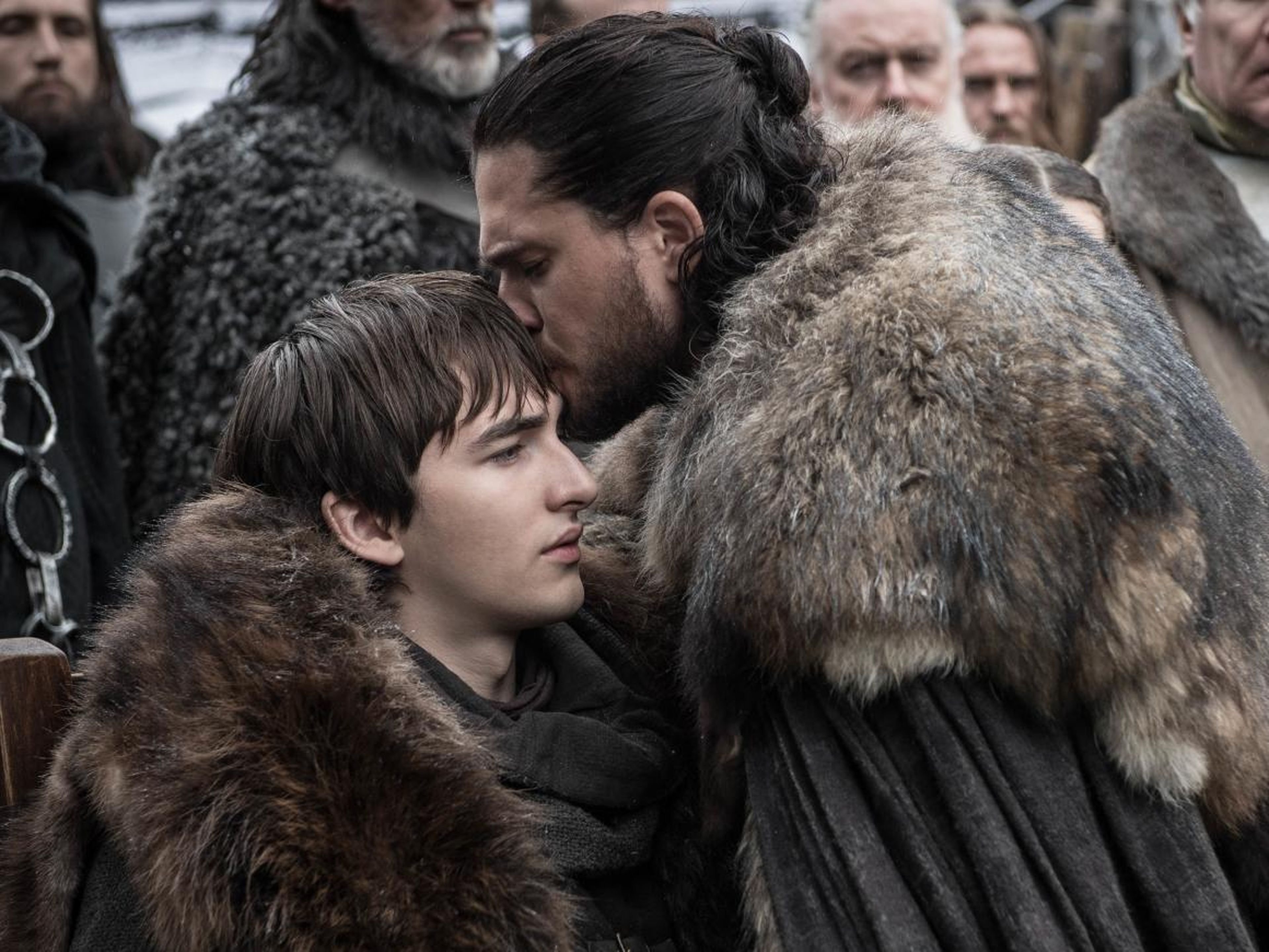 Bran is no longer the same person Jon once knew.