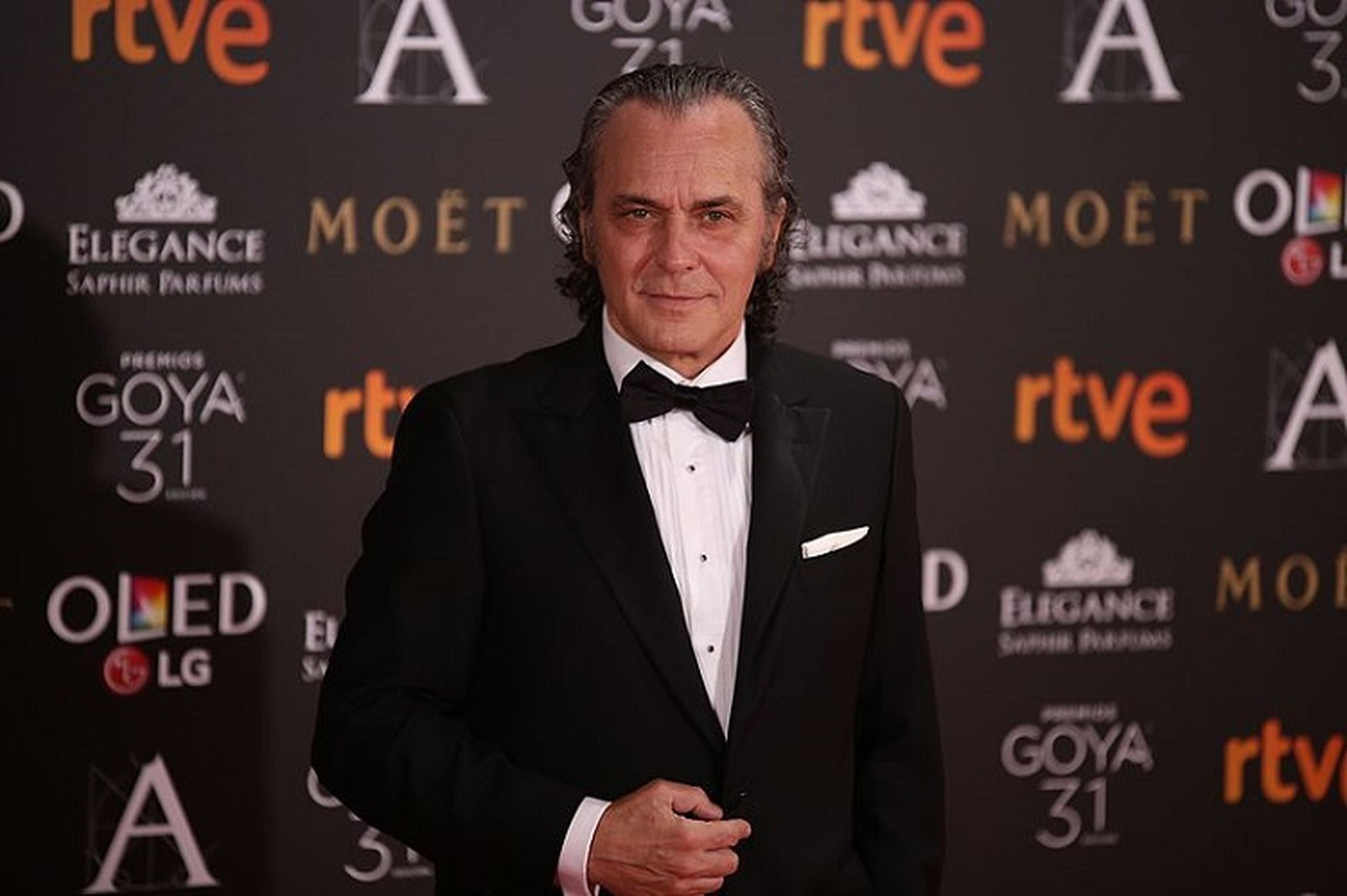 José Coronado acude a la 31 edición de los premios Goya en 2017