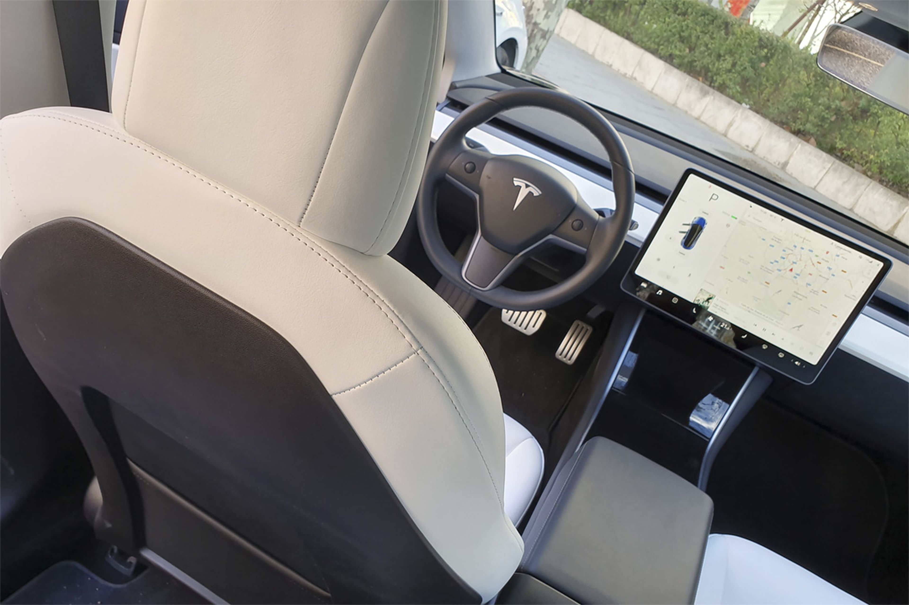 Navegador del Tesla Model 3