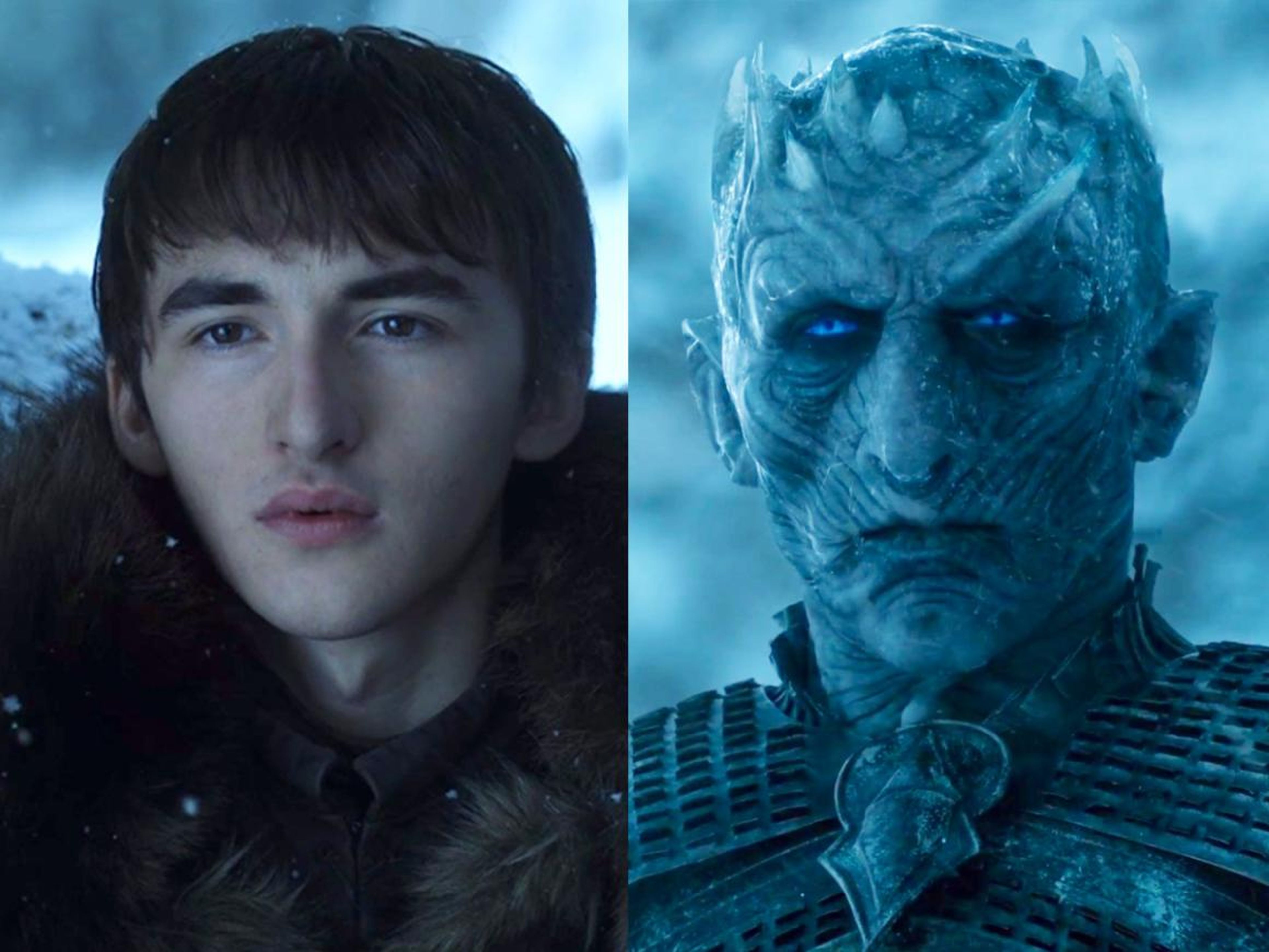 Just because they have a similar face shape doesn't mean Bran is literally the Night King.