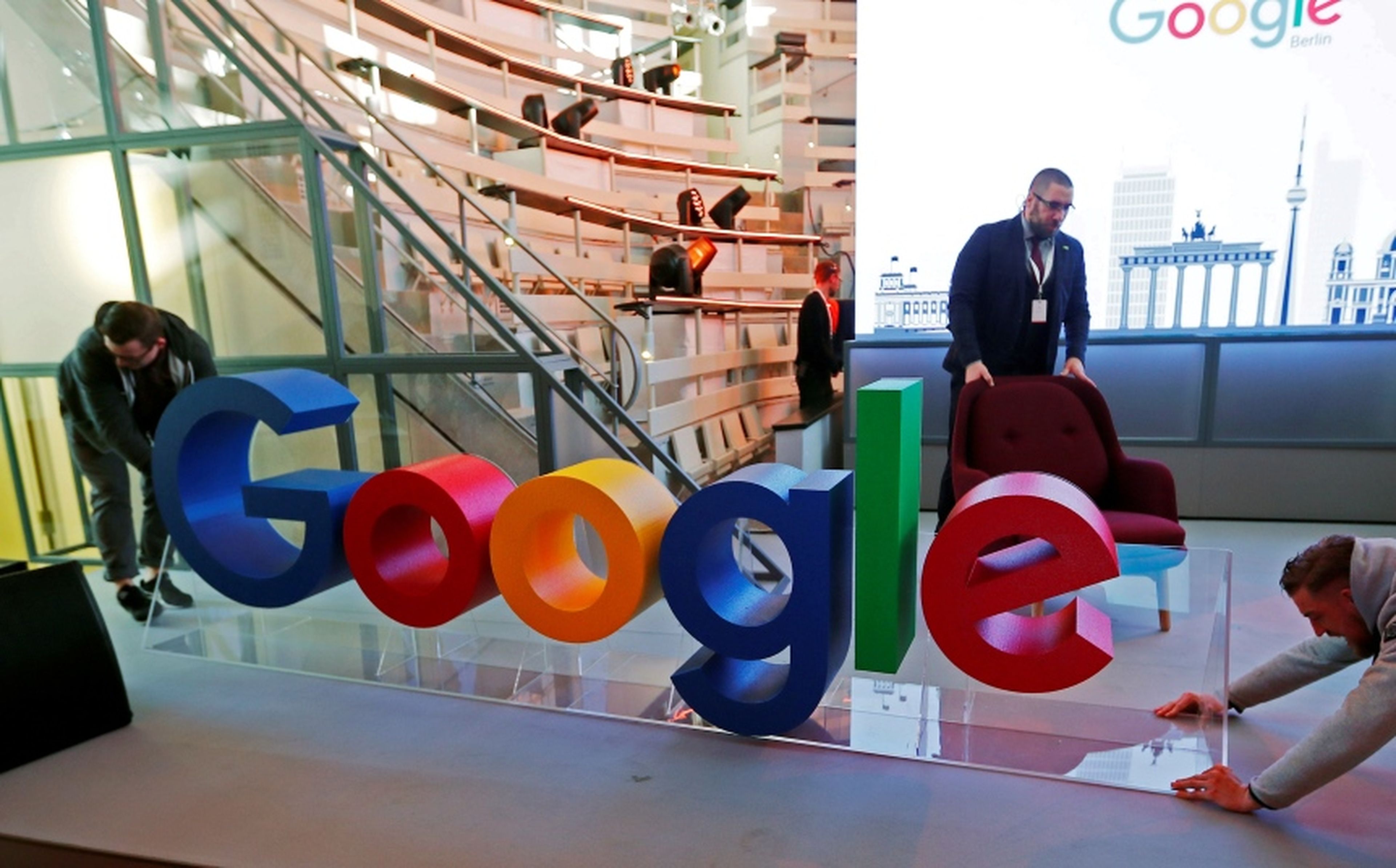 Inauguración de la nueva sede de Google en Berlín, Alemania, el 22 de enero de 2019.