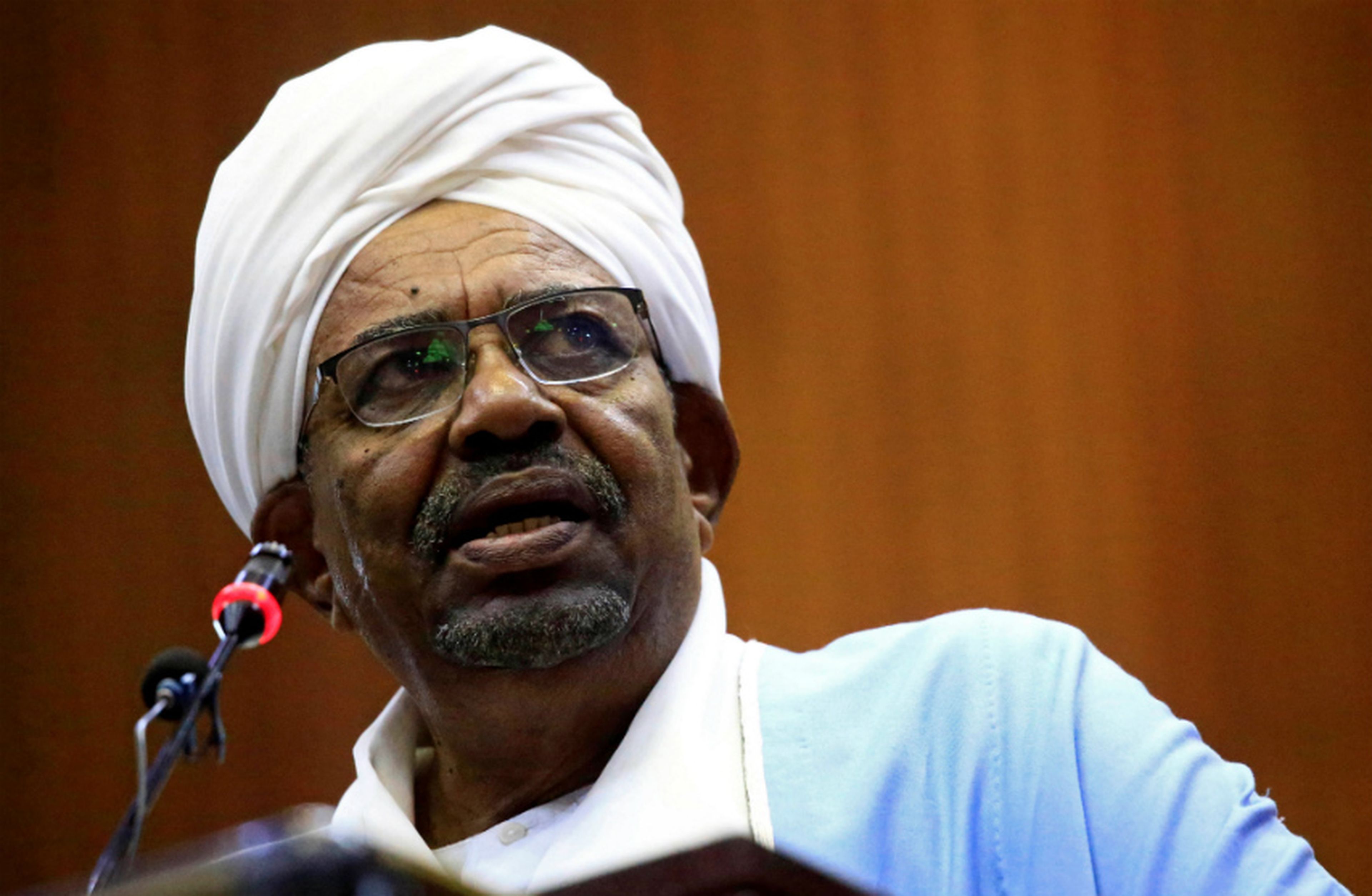 Omar al-Bashir, presidente de Sudán