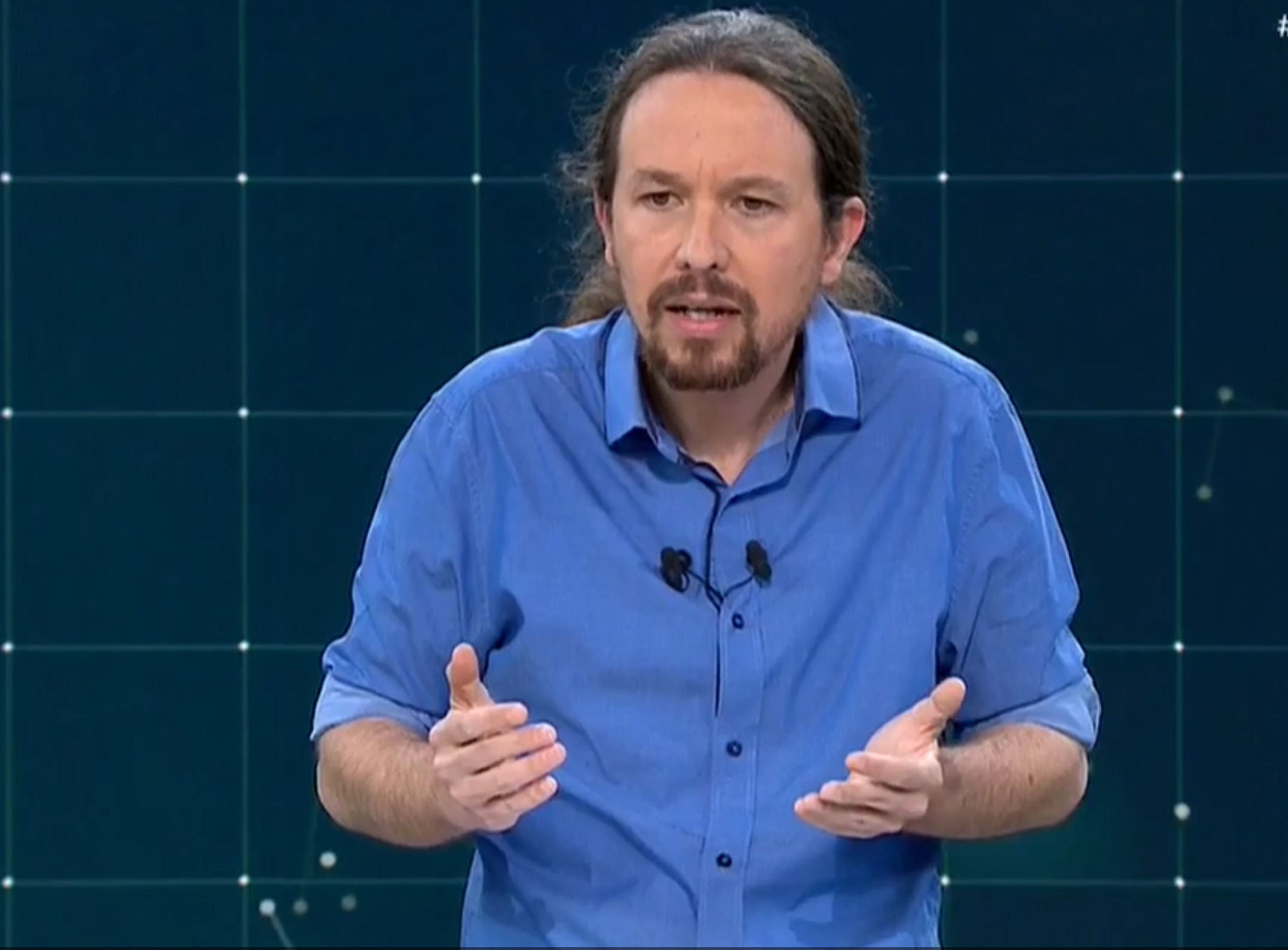 Pablo Iglesias, candidato de Unidas Podemos a la presidencia del Gobierno.