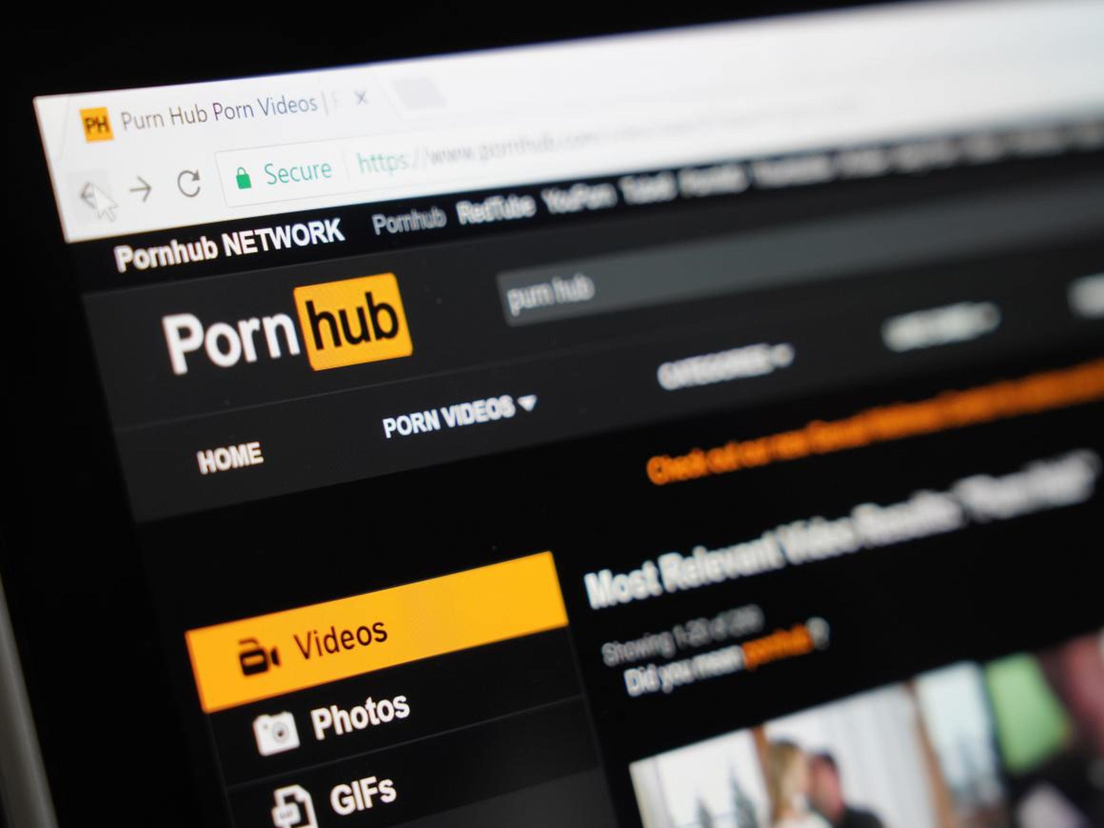 Pornhub, una conocida página pornográfica, es una de las webs más visitadas de los Estados Unidos.