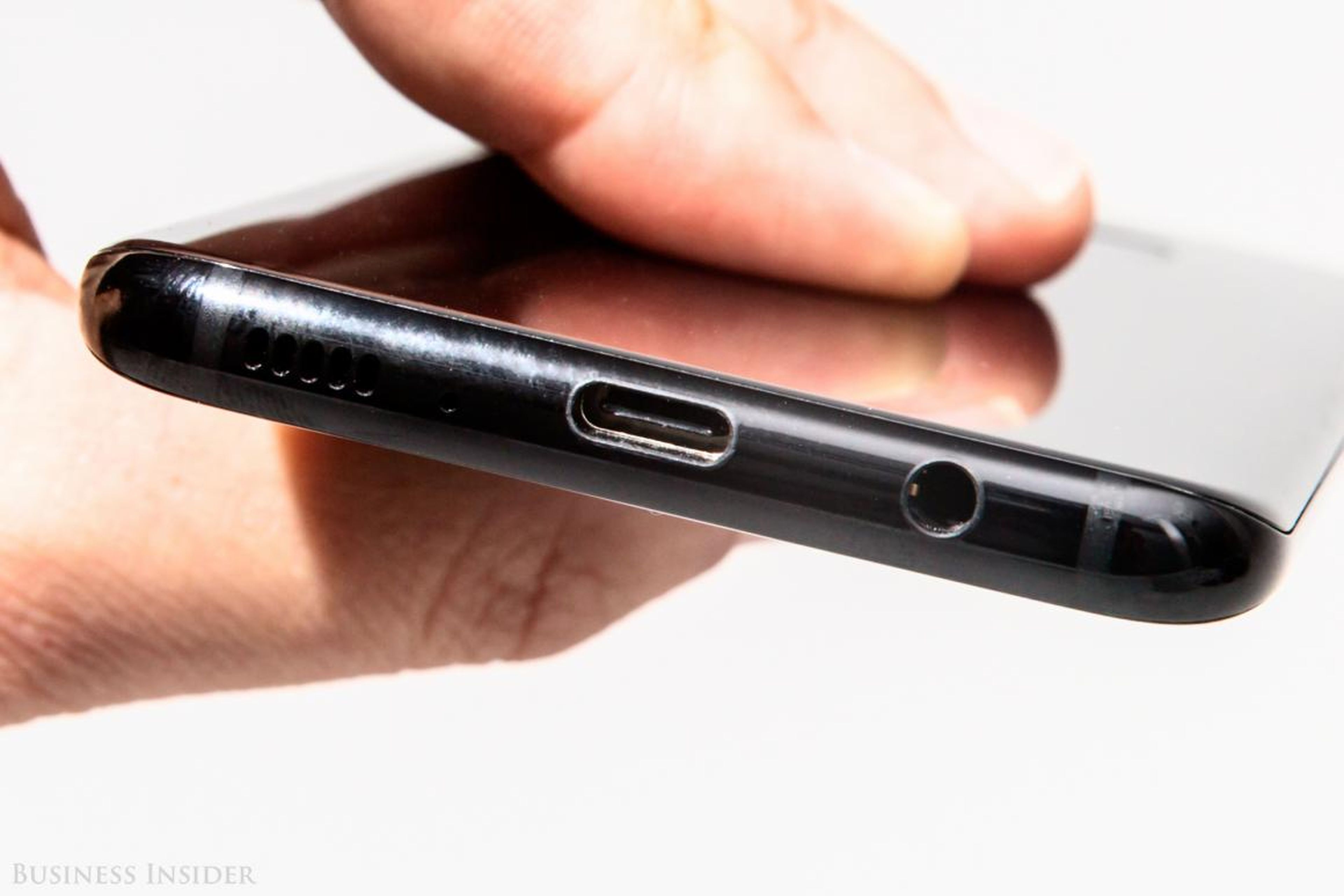 Samsung's Galaxy phones have had USB-C ports for a while.